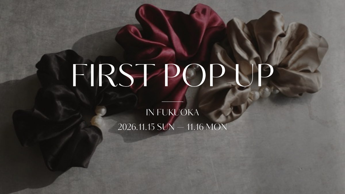 newi FIRST POP UP in FUKUOKA 2026.11.15-11.16