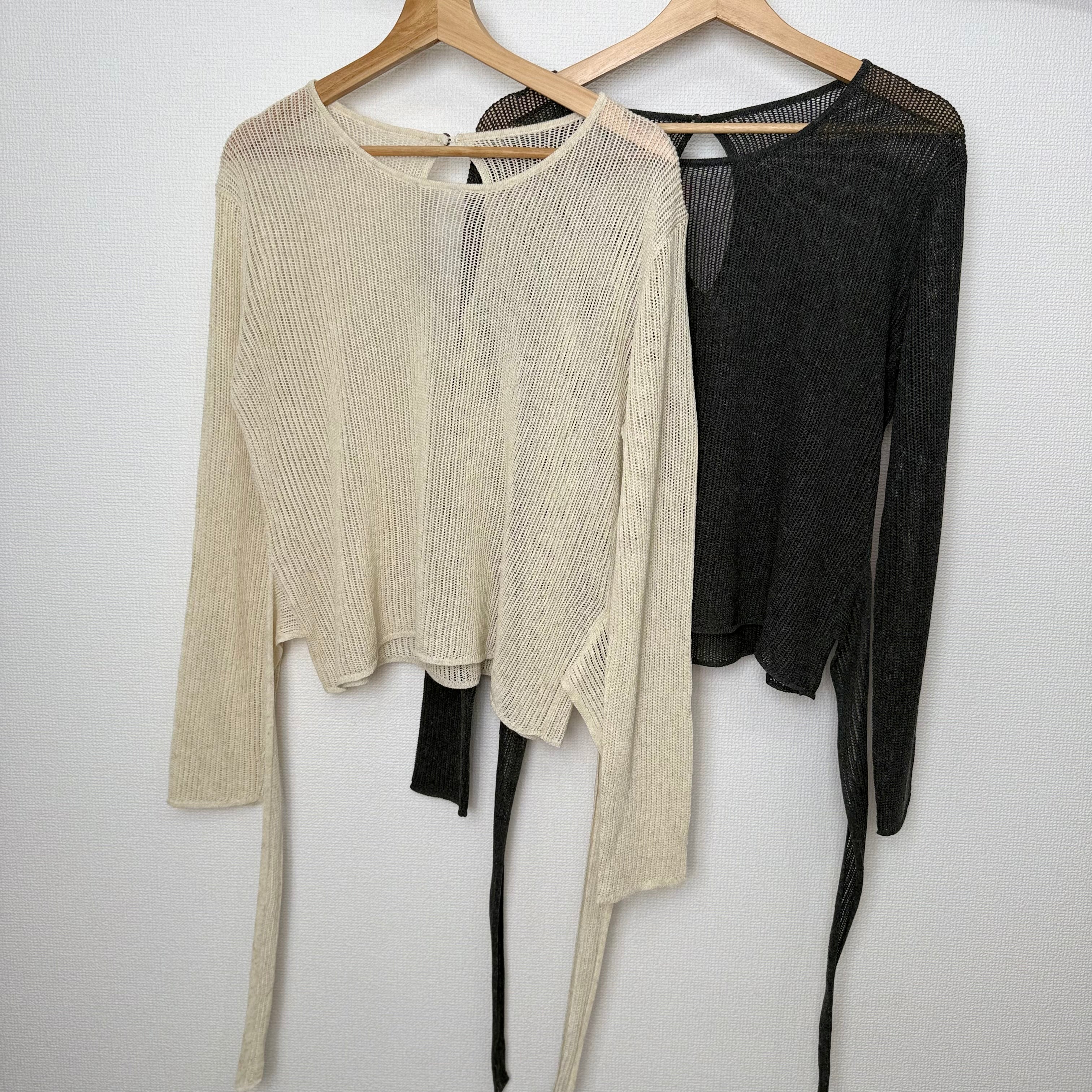 3WAY LAYERED SHEER KNIT