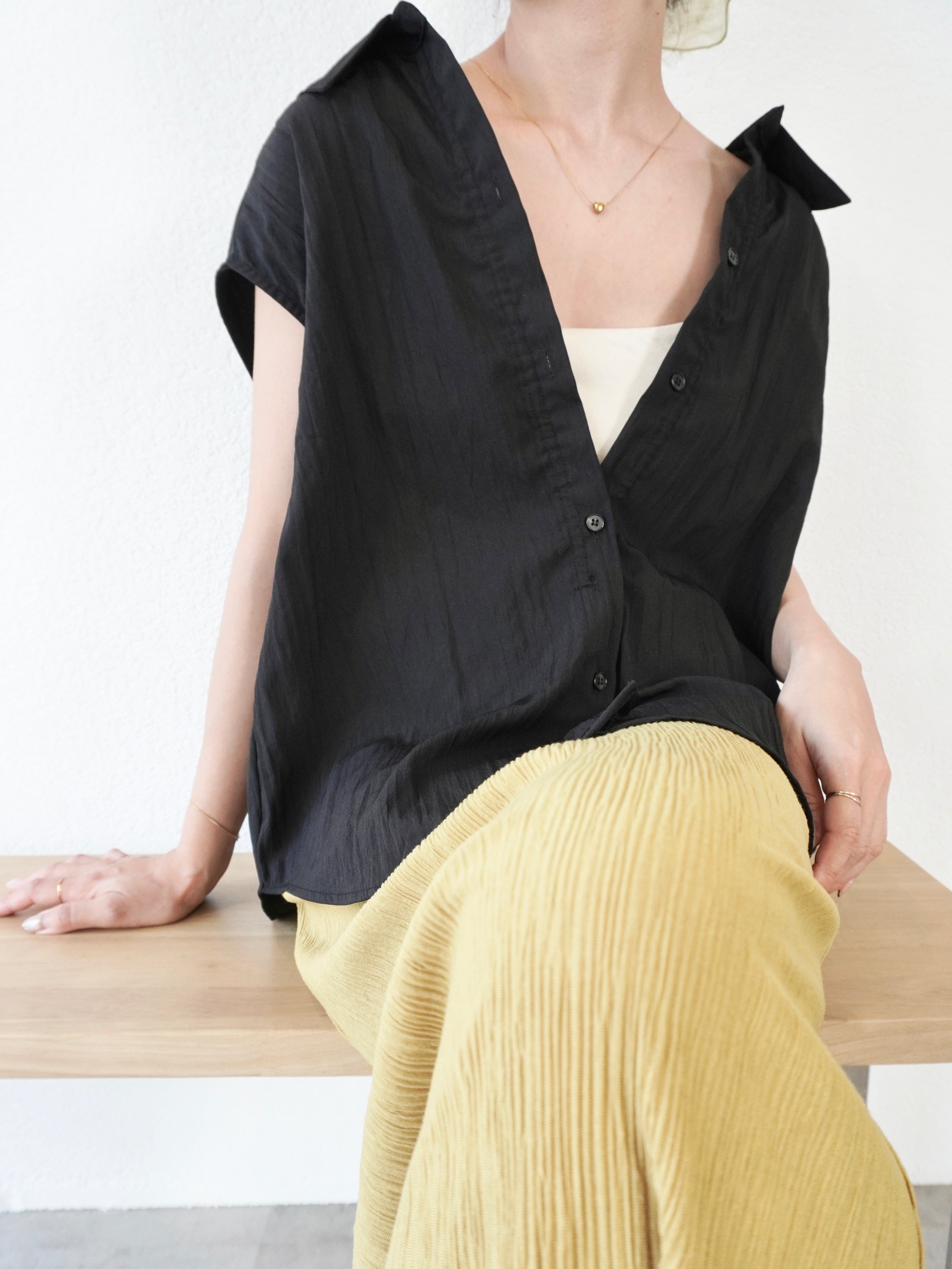 DRAWSTRING BLOUSE