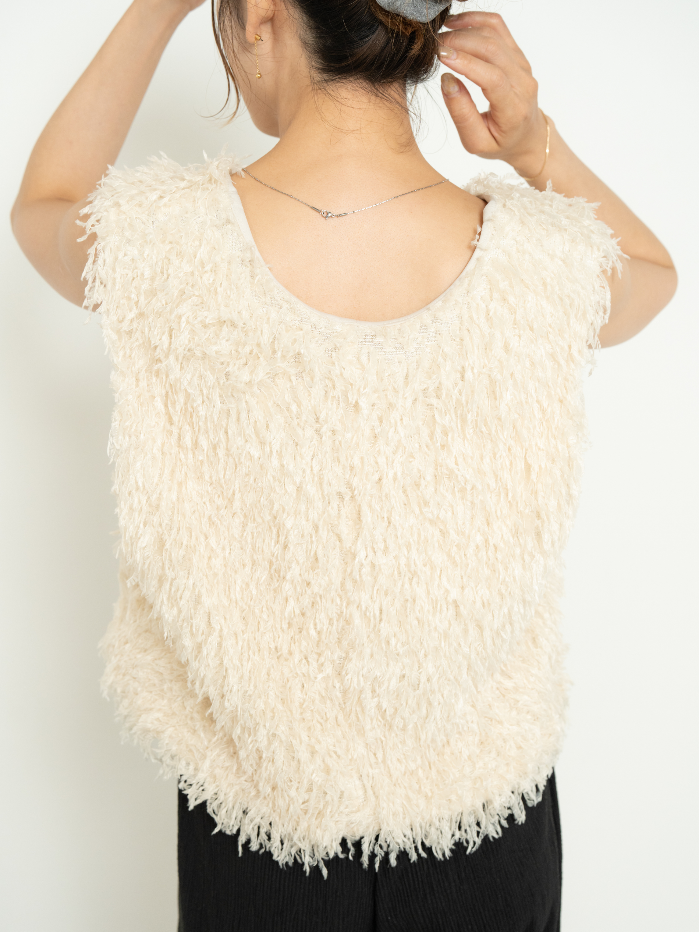 2WAY FRINGE VEST