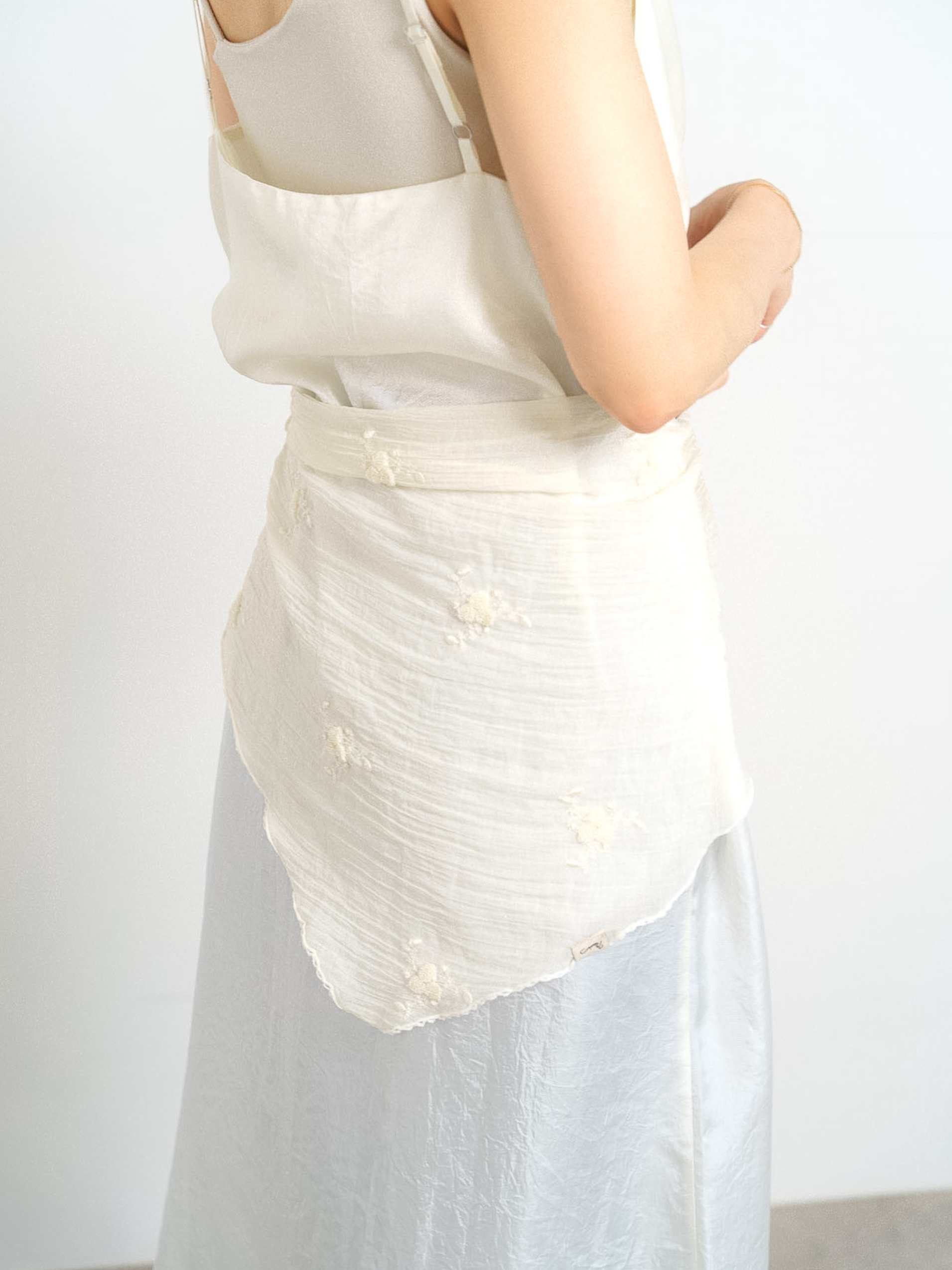 HAND EMBROIDERED SCARF