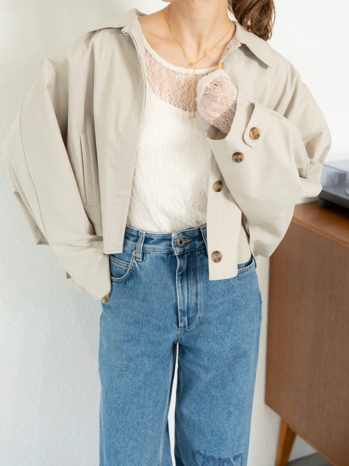 SHORT TRENCH COAT【9/25(金)〜 販売】
