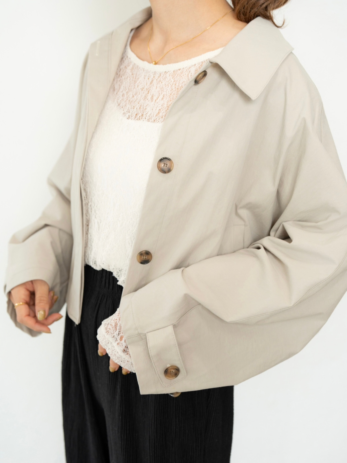 SHORT TRENCH COAT【9/25(金)〜 販売】