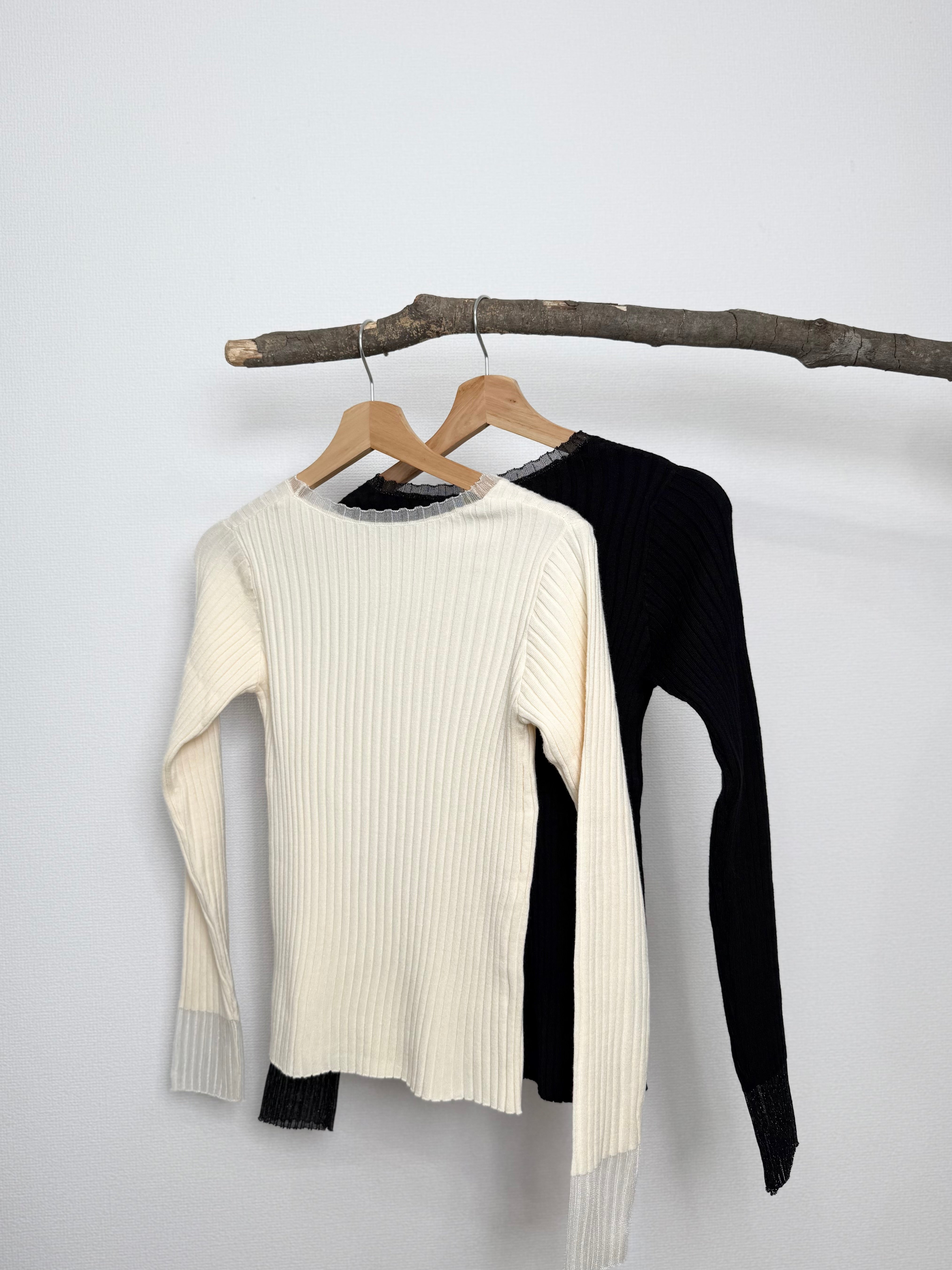 DOCKING RIB KNIT