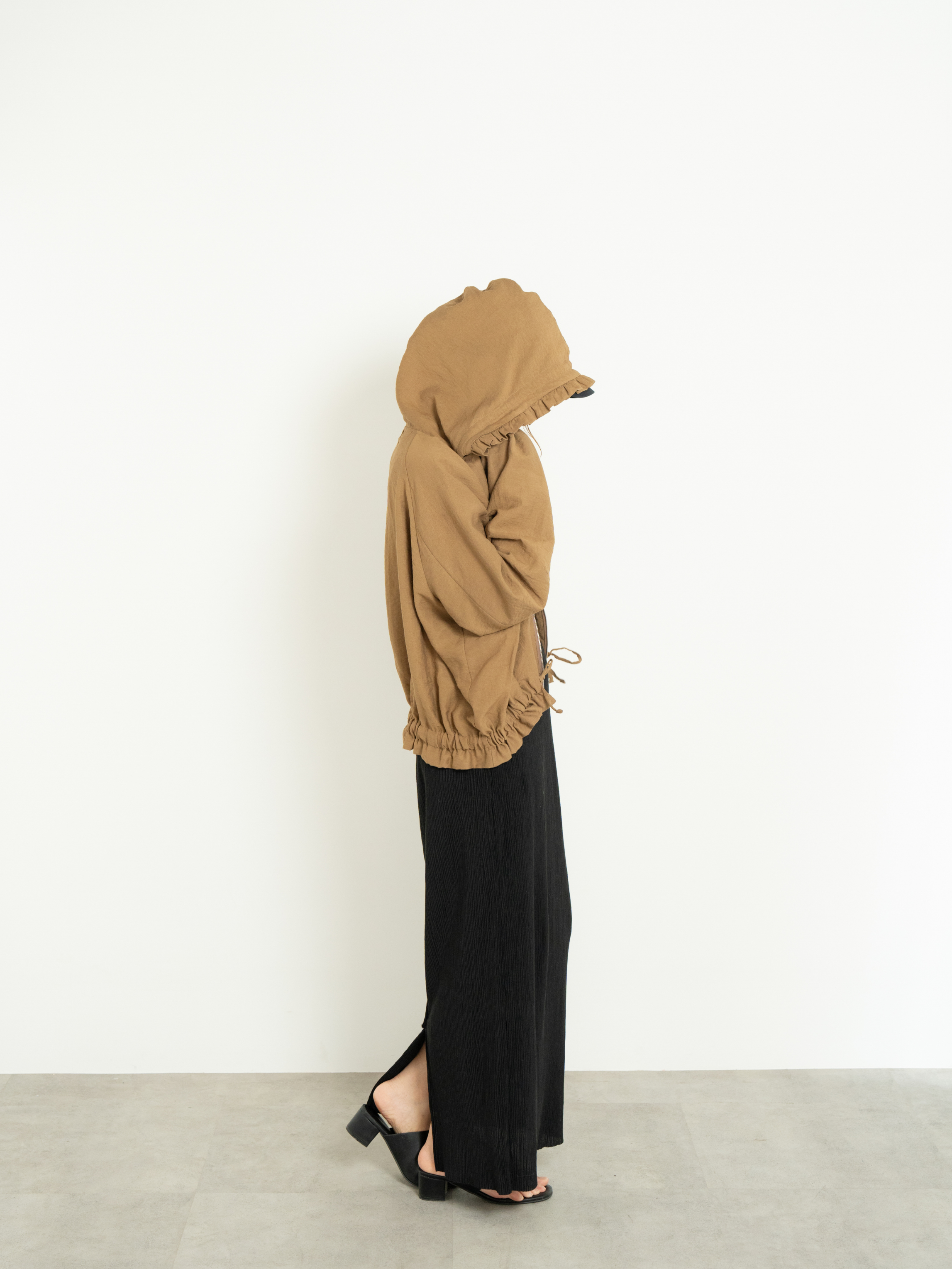 LIGHT LINEN ZIP JACKET