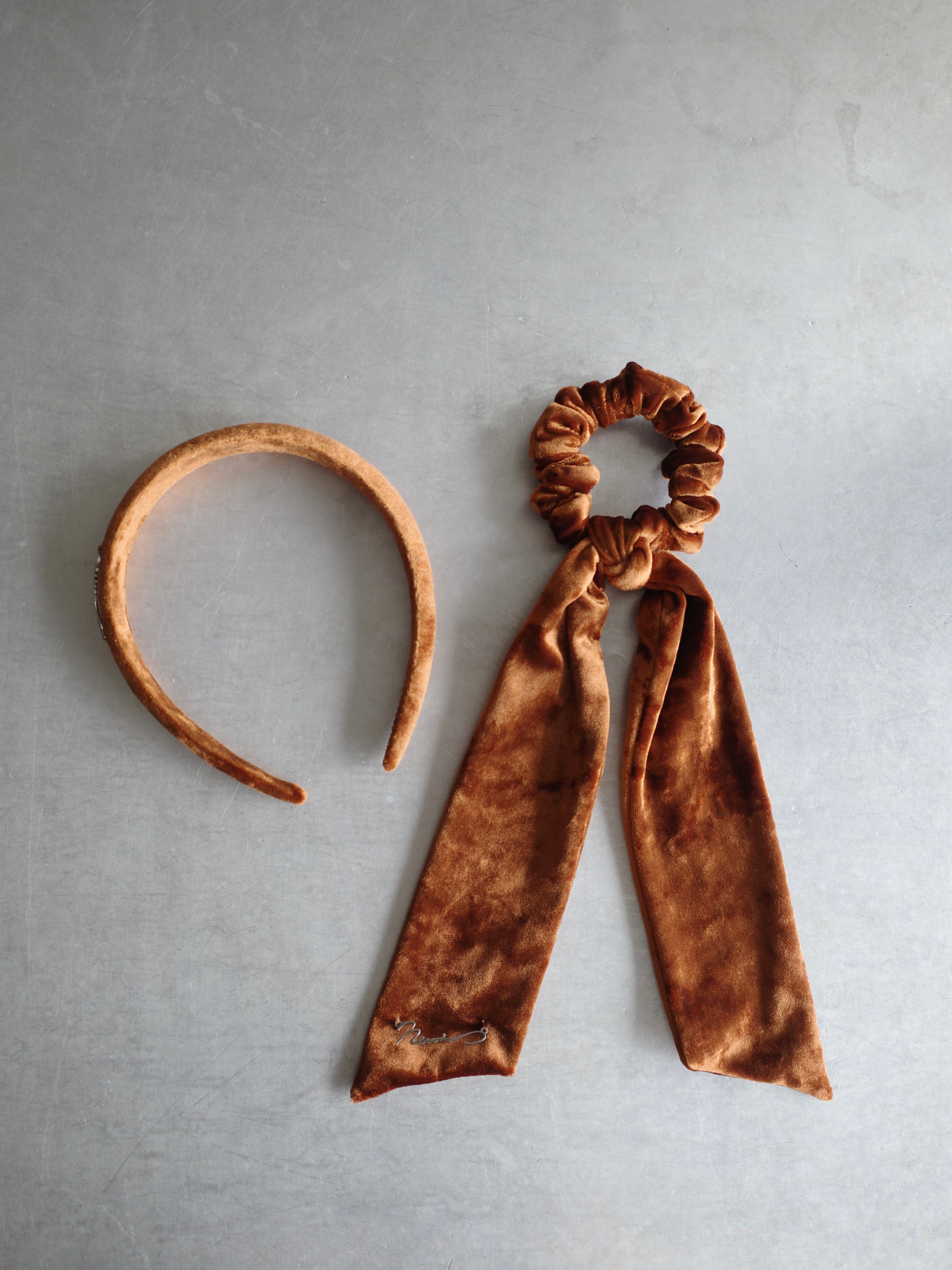 VELOUR HAIR ACCESSORY SET