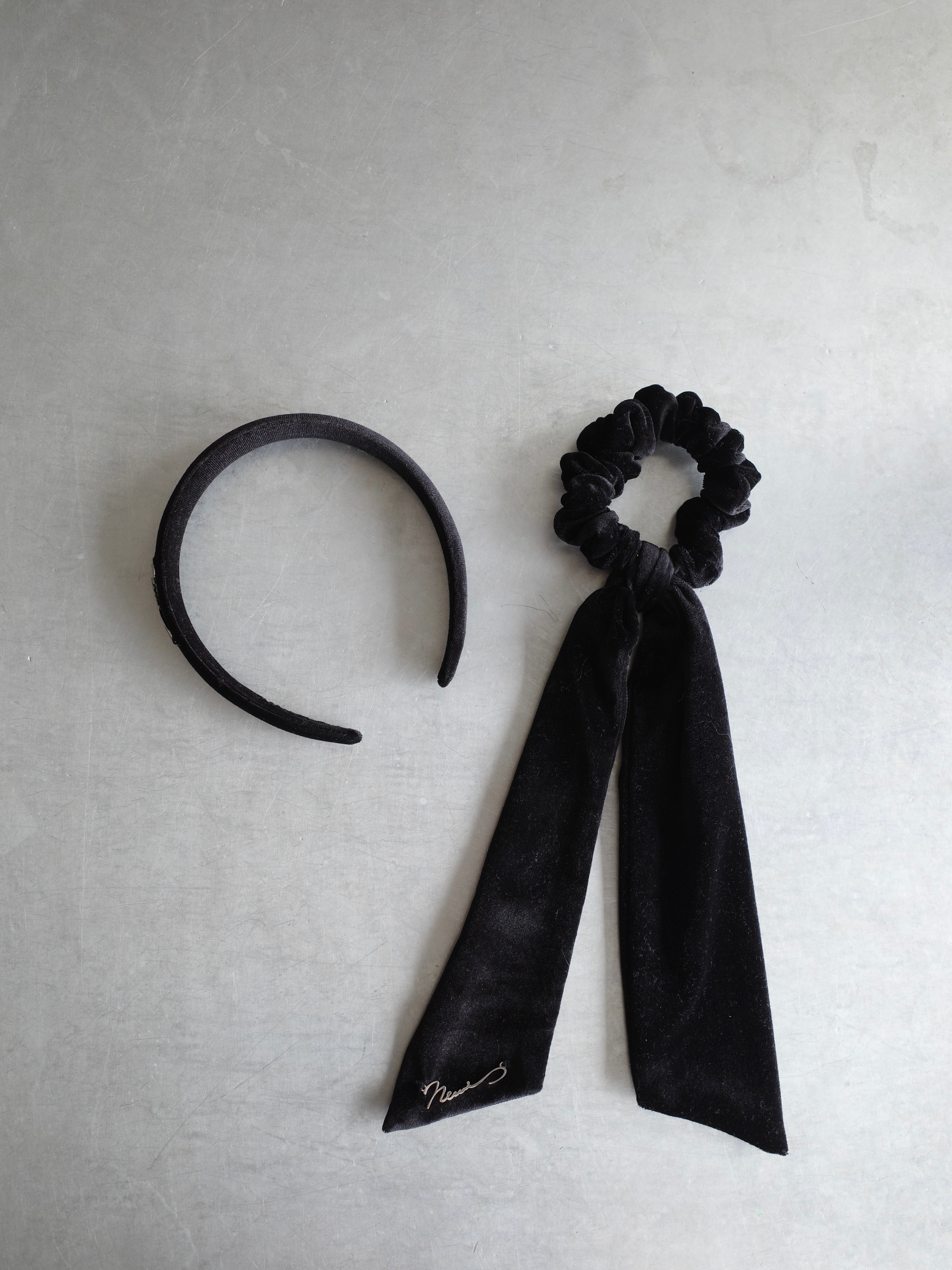 VELOUR HAIR ACCESSORY SET