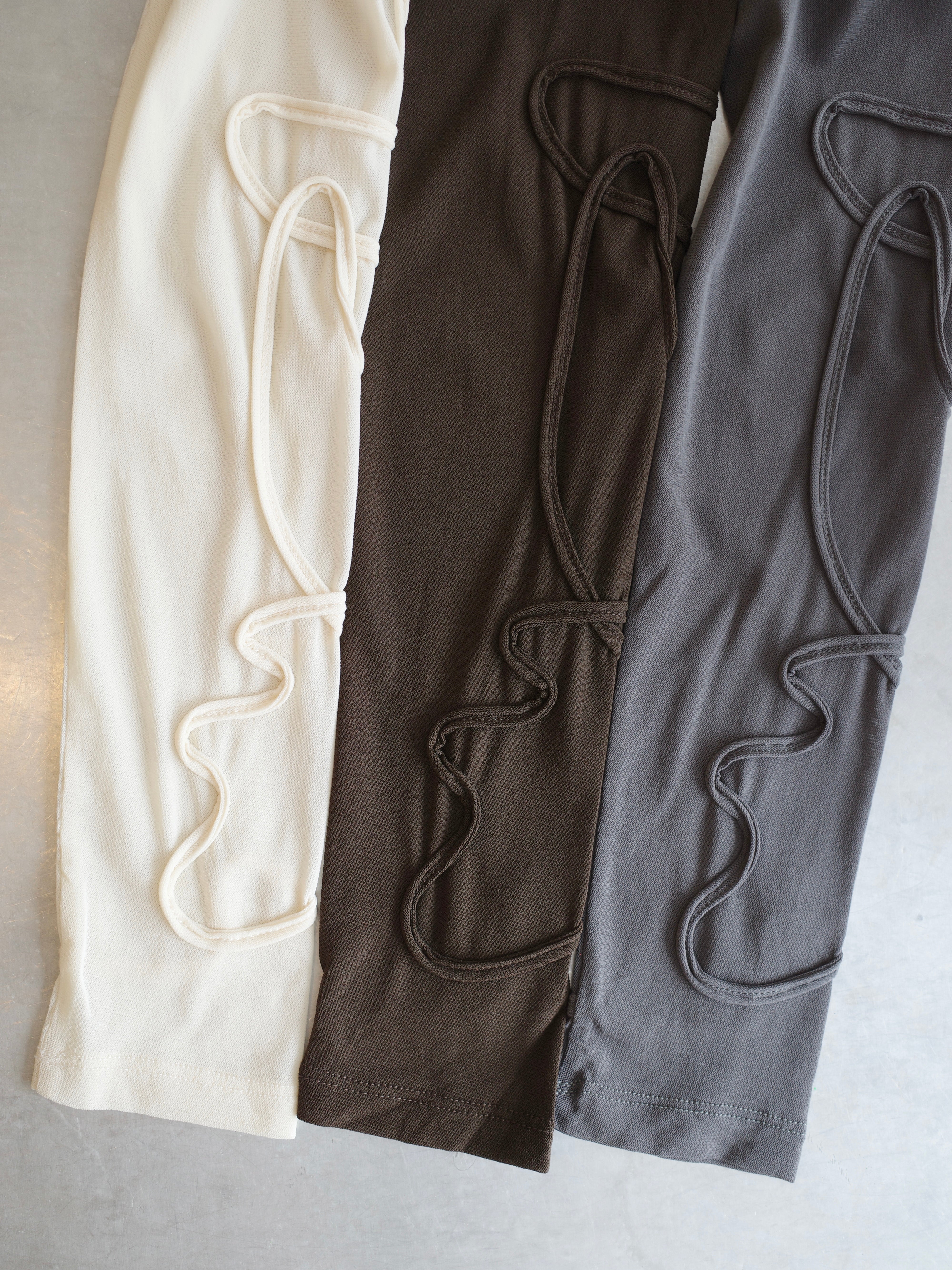 2WAY SHEER STITCH TOPS