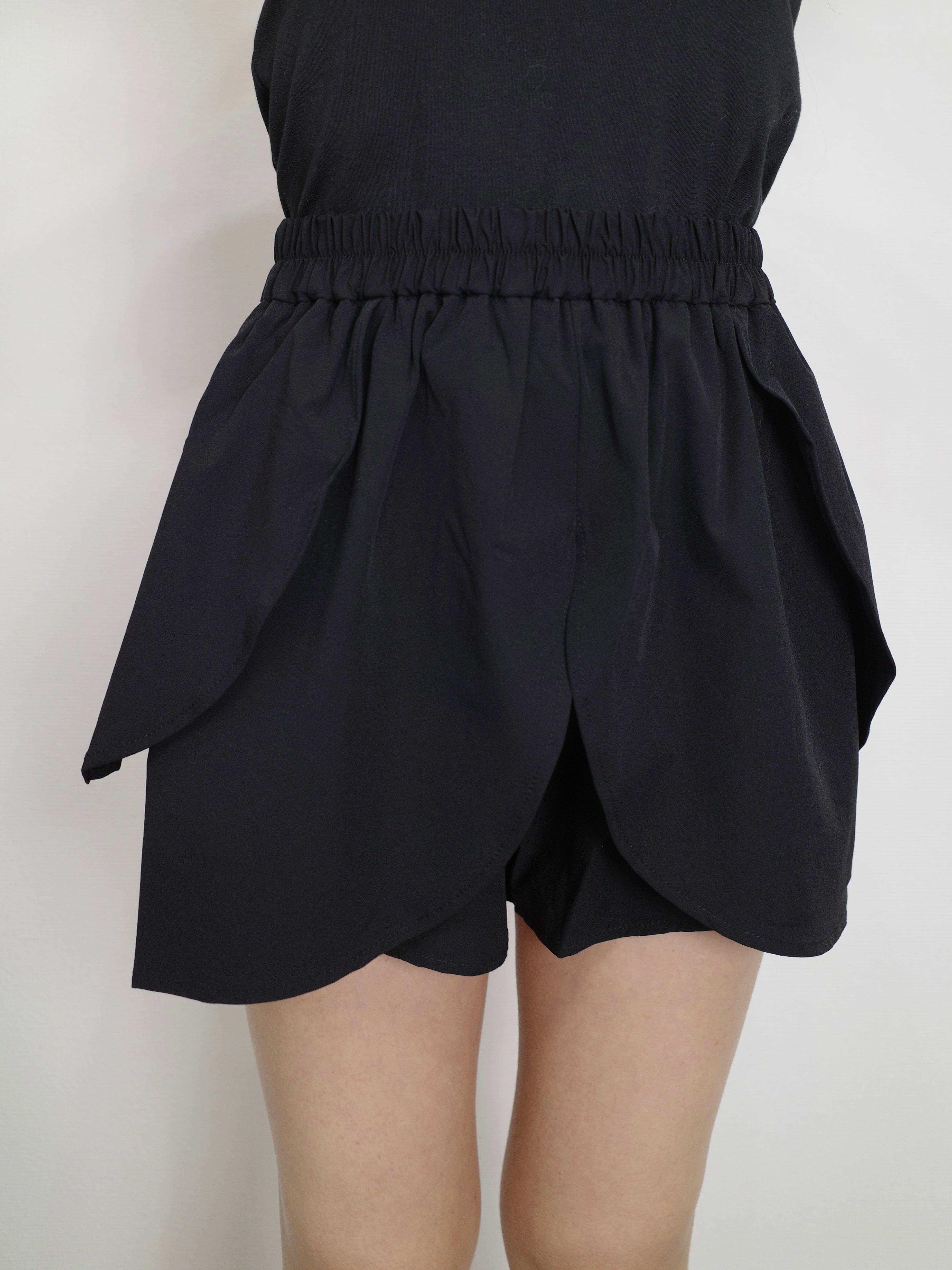 RASH LAYERED SHORT PANTS