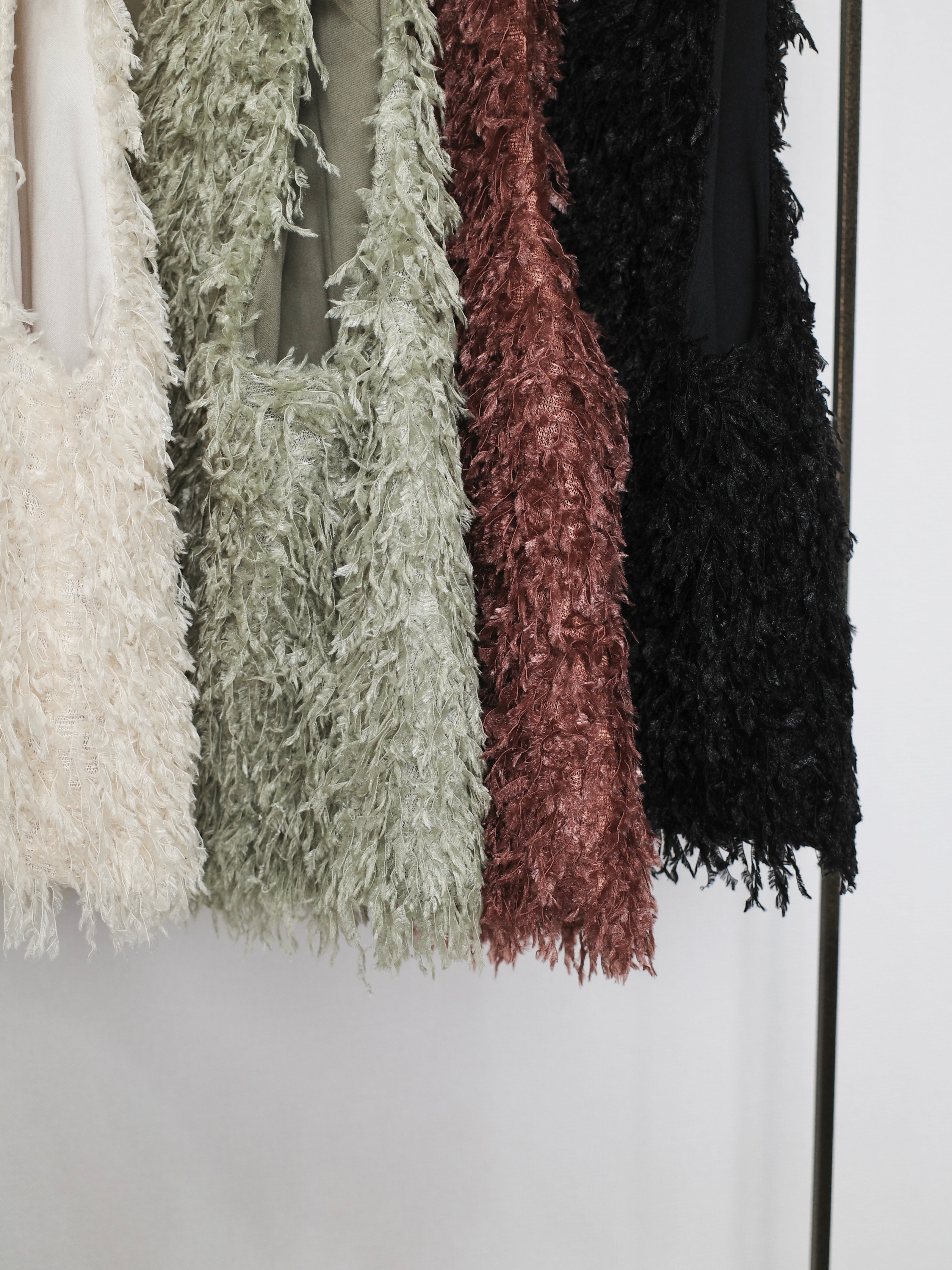 2WAY FRINGE VEST