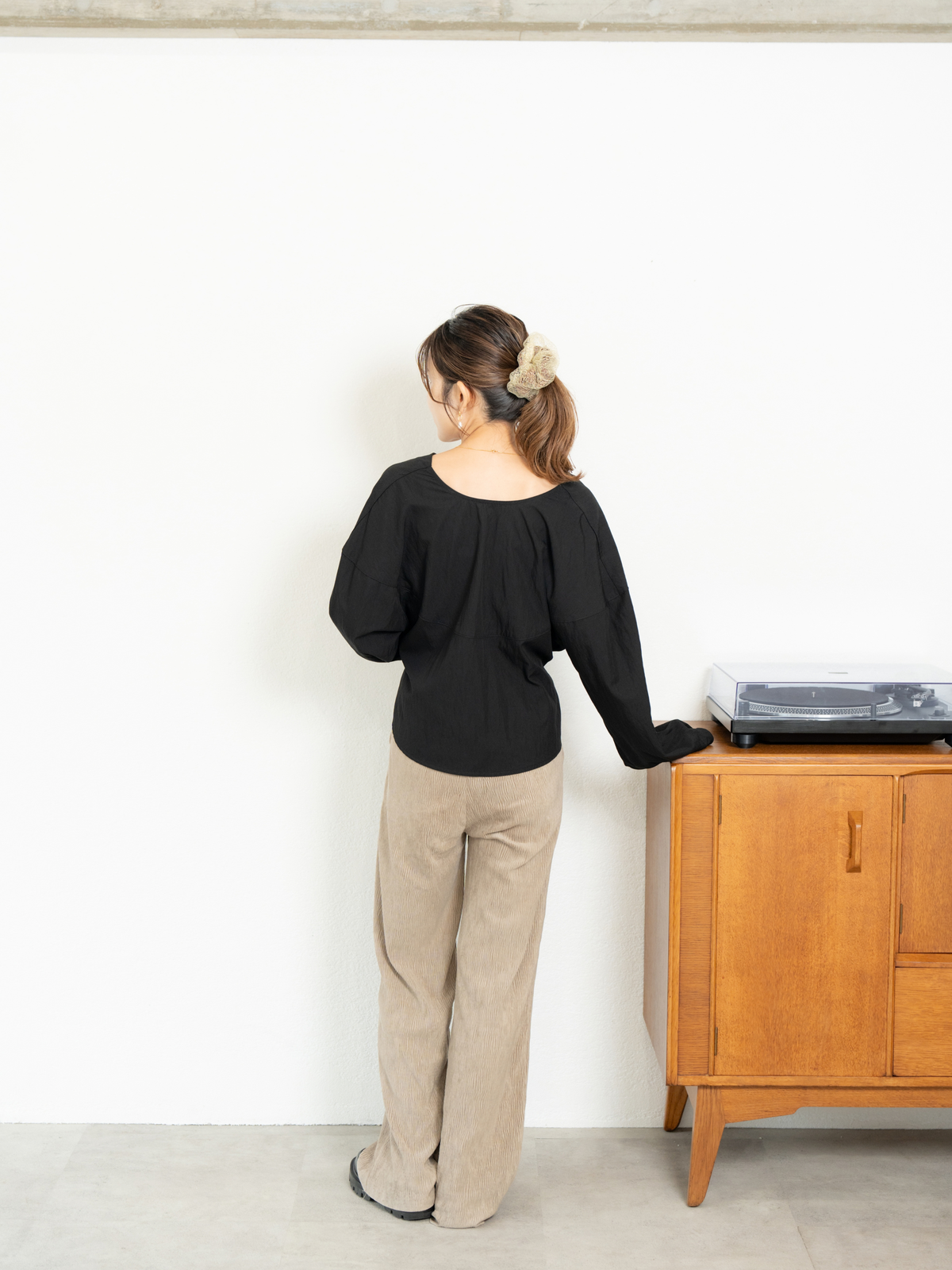 2WAY RIBBON BLOUSE【9/25(金)〜 販売】