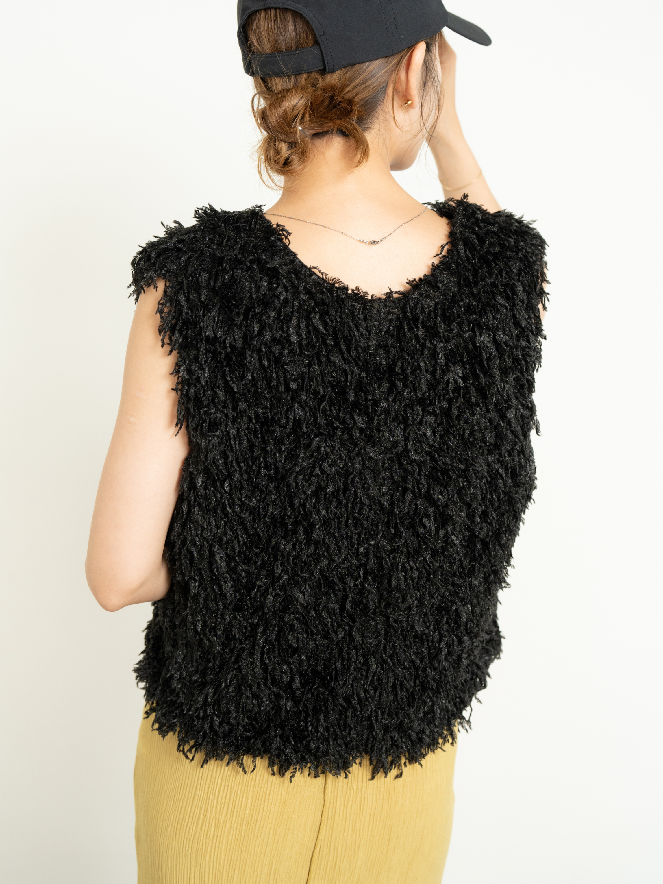 2WAY FRINGE VEST