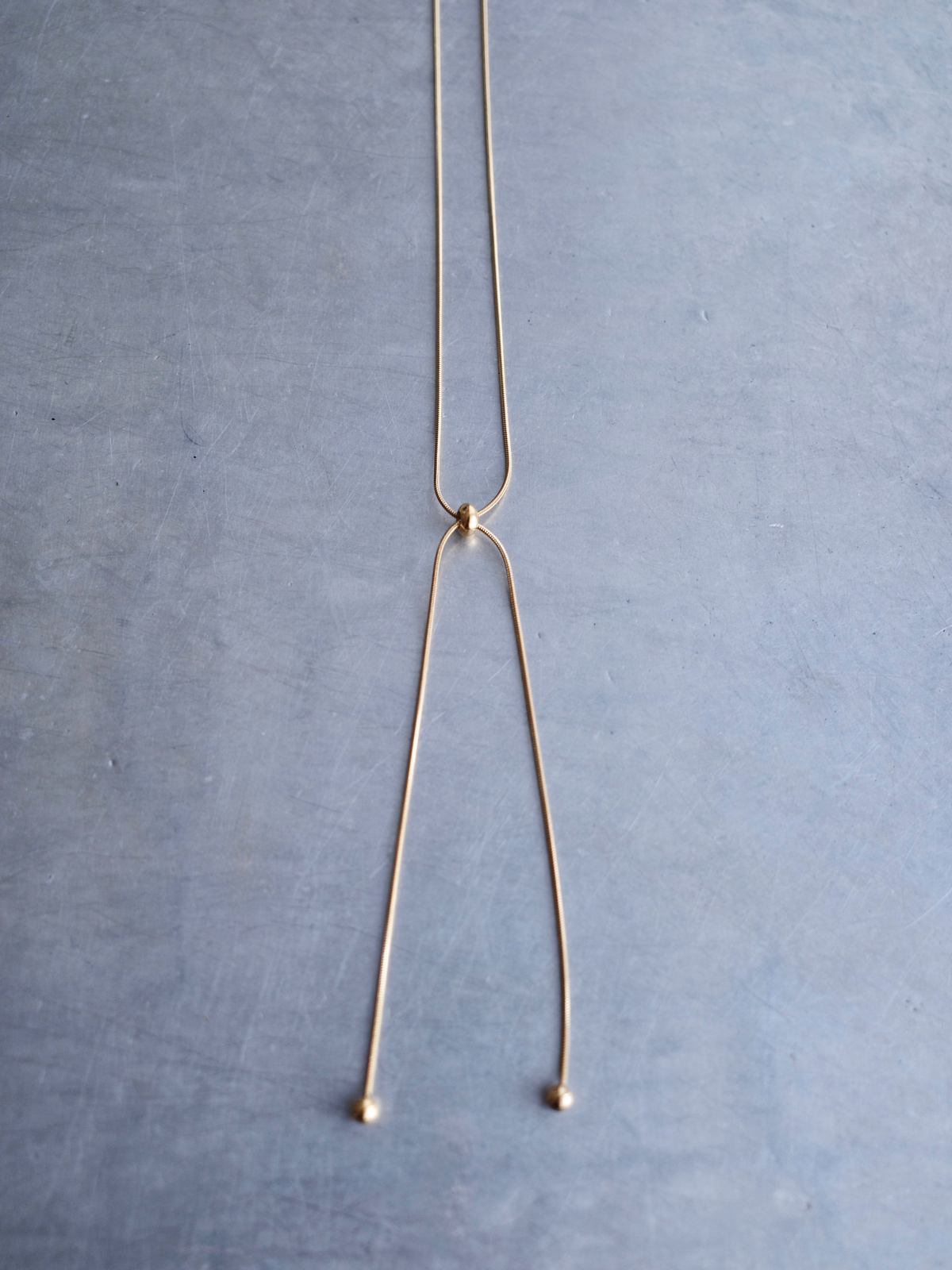 SLIDE BALL NECKLACE【9/18(金)〜 販売】