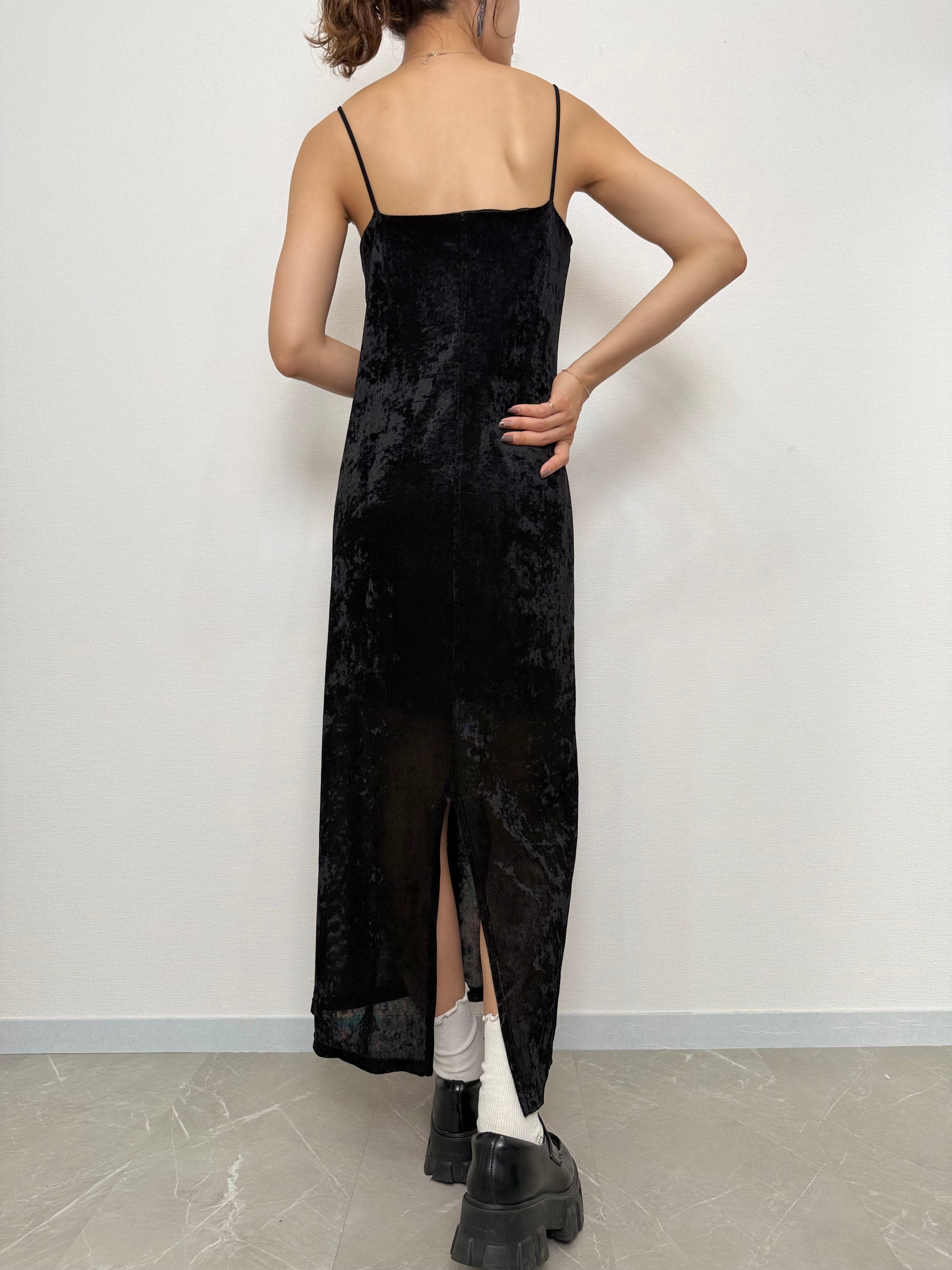 SHEER VELOUR ONE PIECE