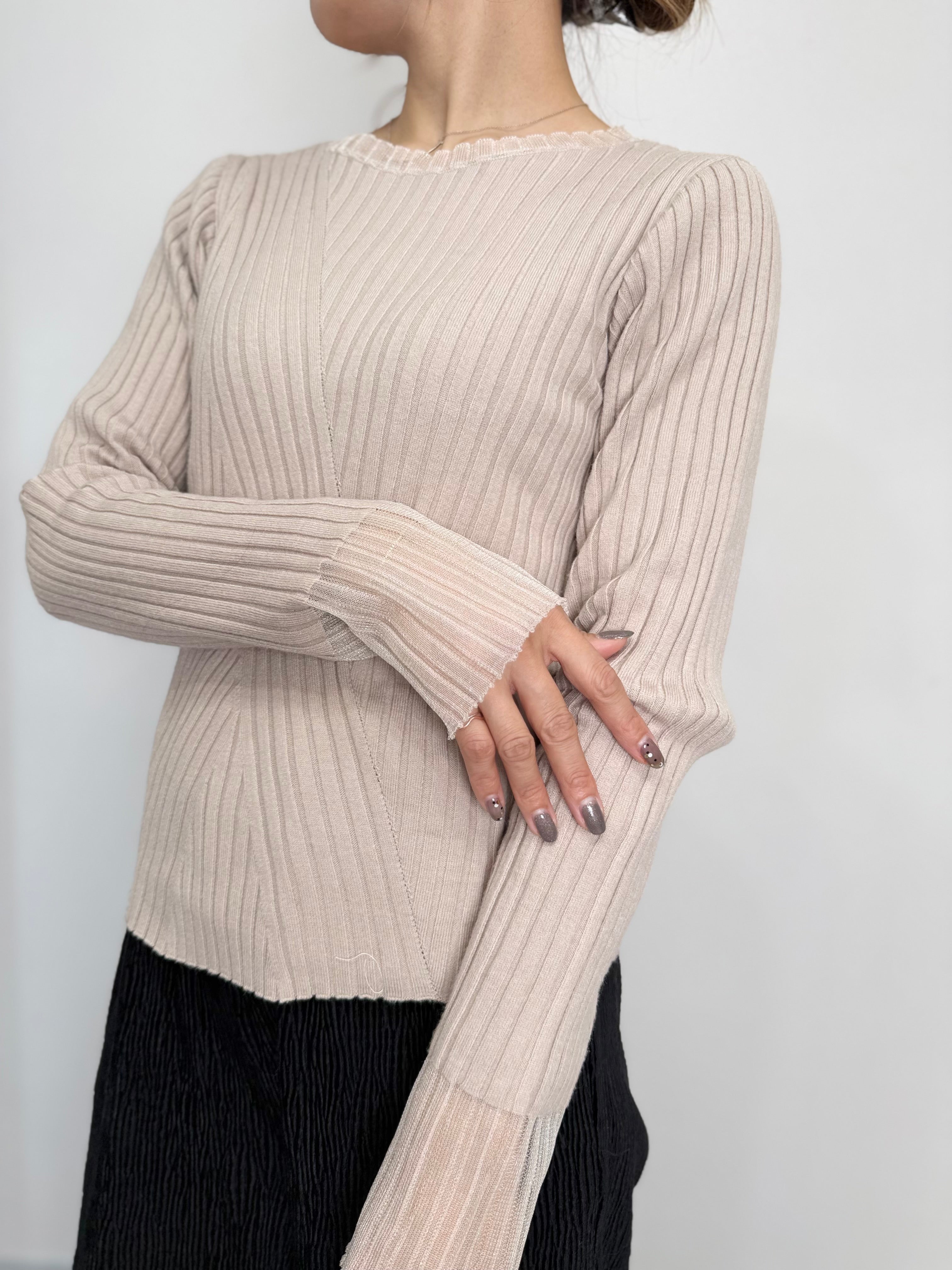 DOCKING RIB KNIT