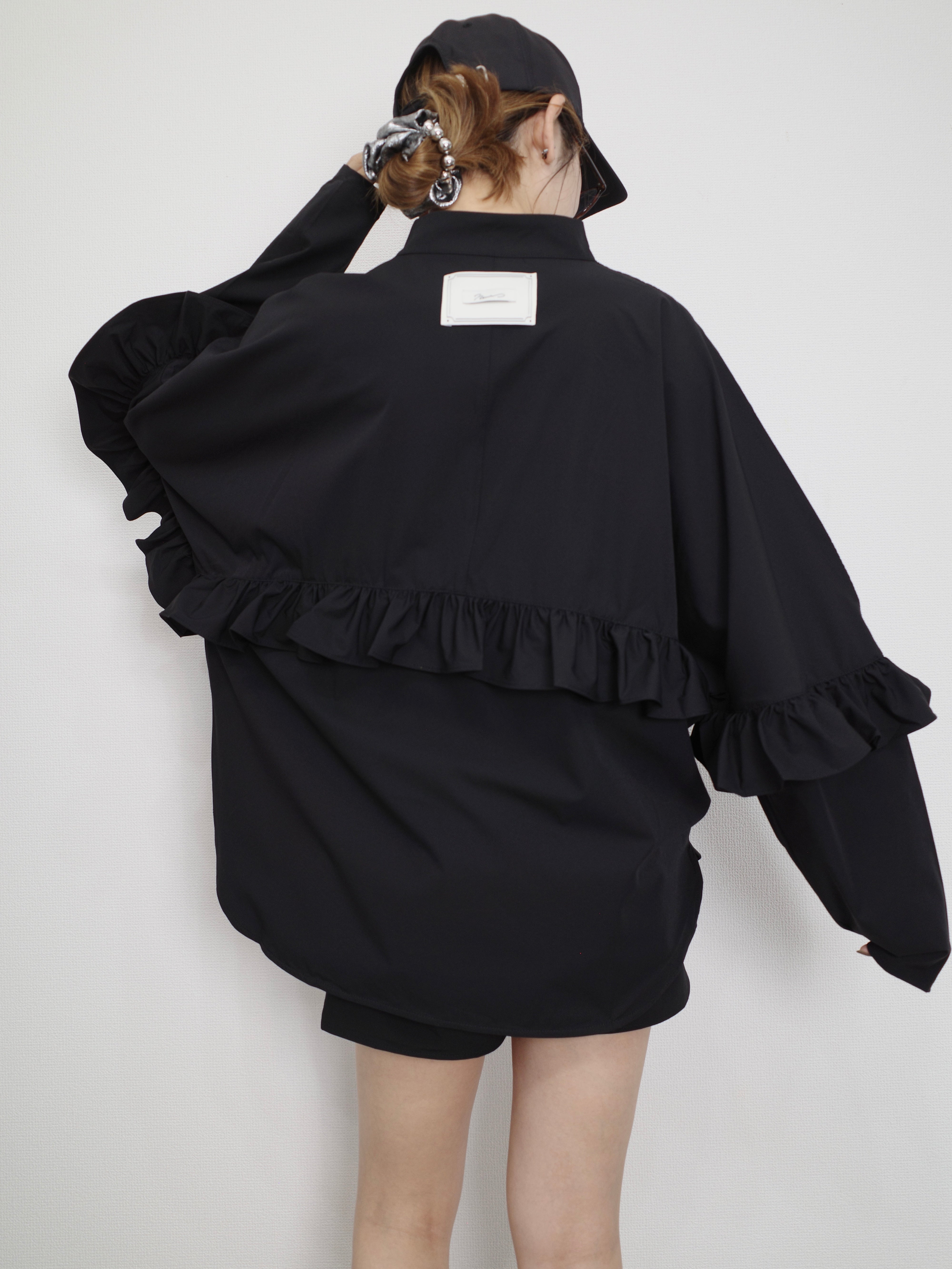 FRILL RASH GUARD JACKET