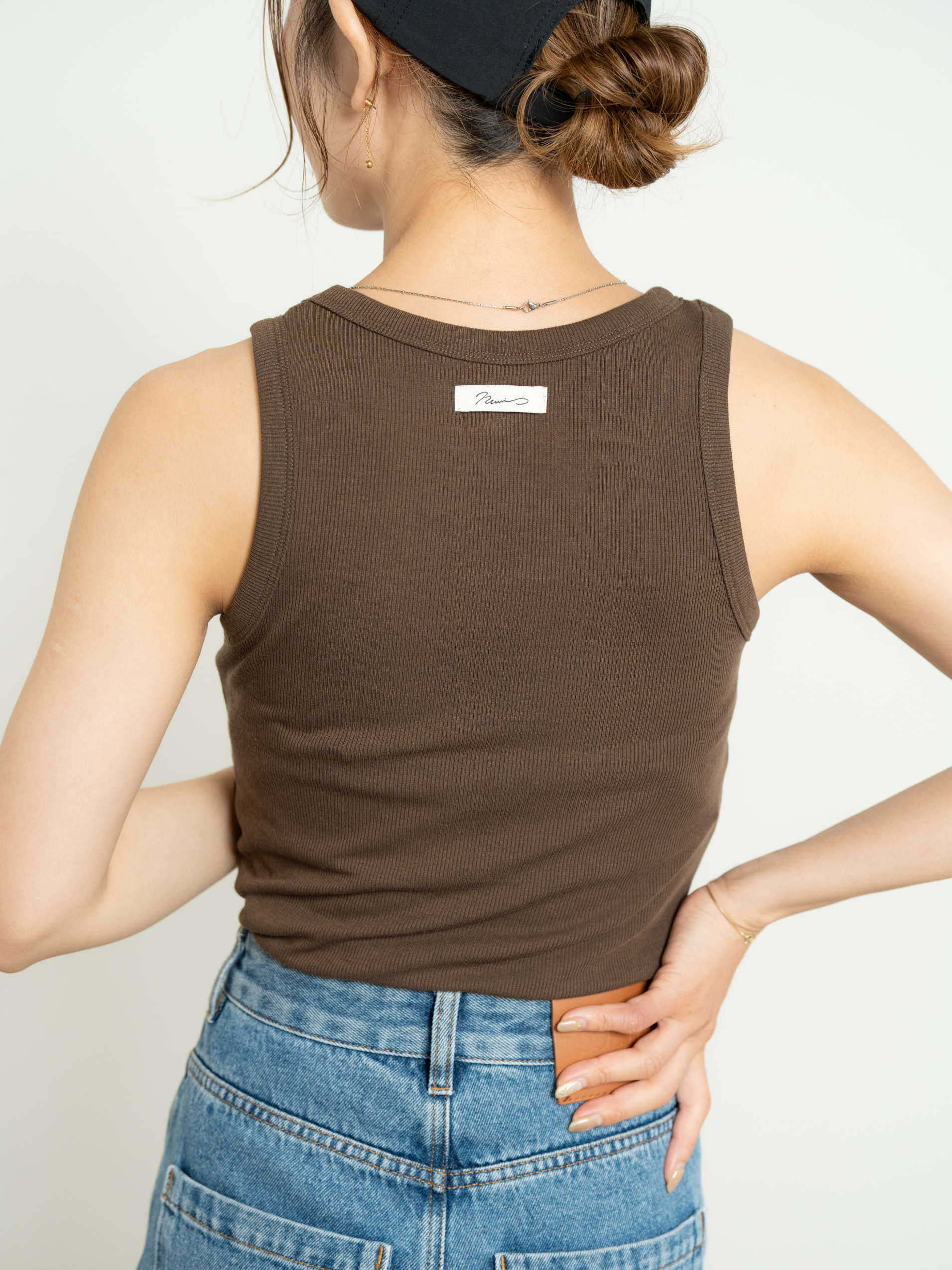 SHIRRED SHEER TANK TOP SET