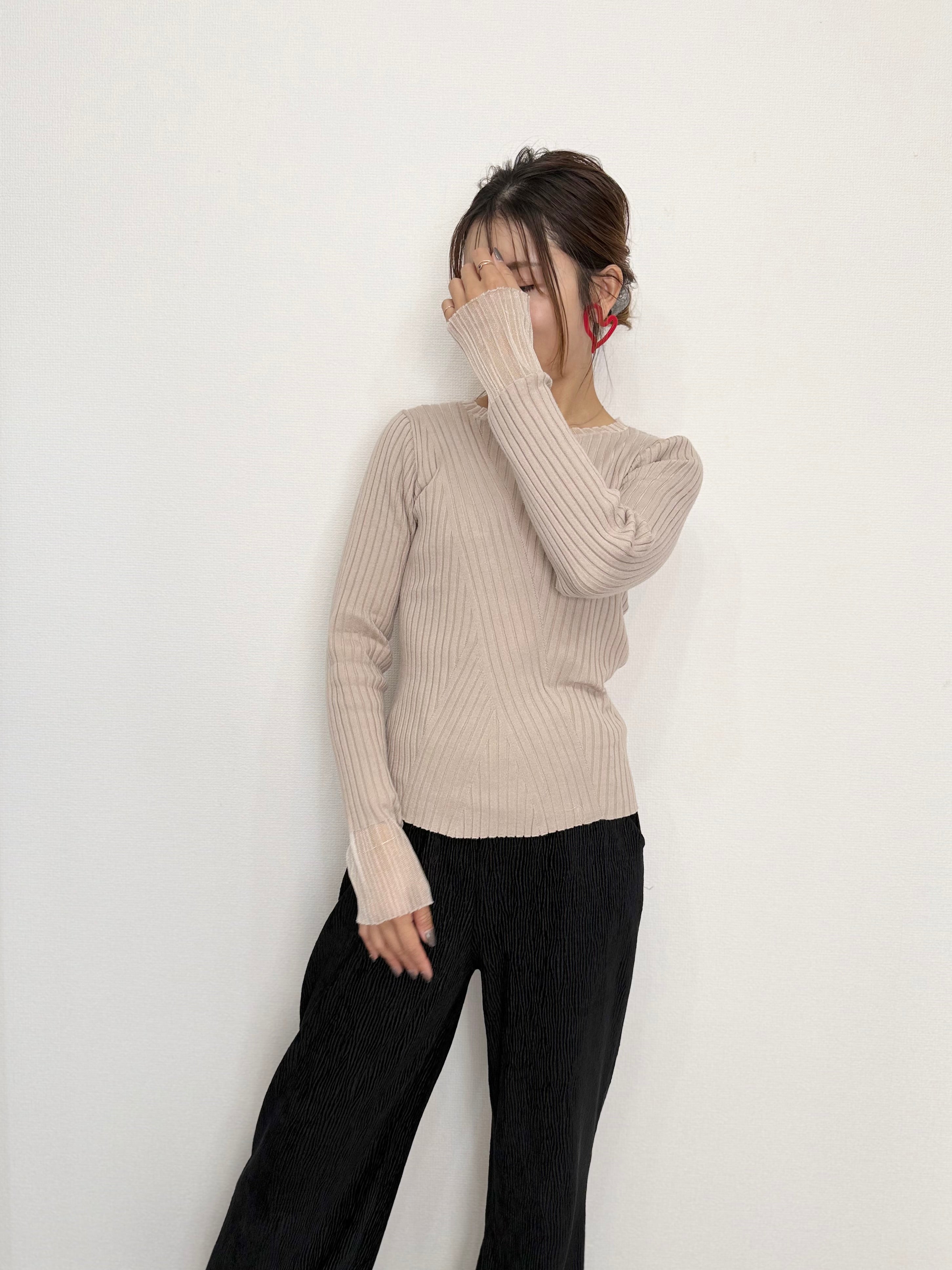 DOCKING RIB KNIT