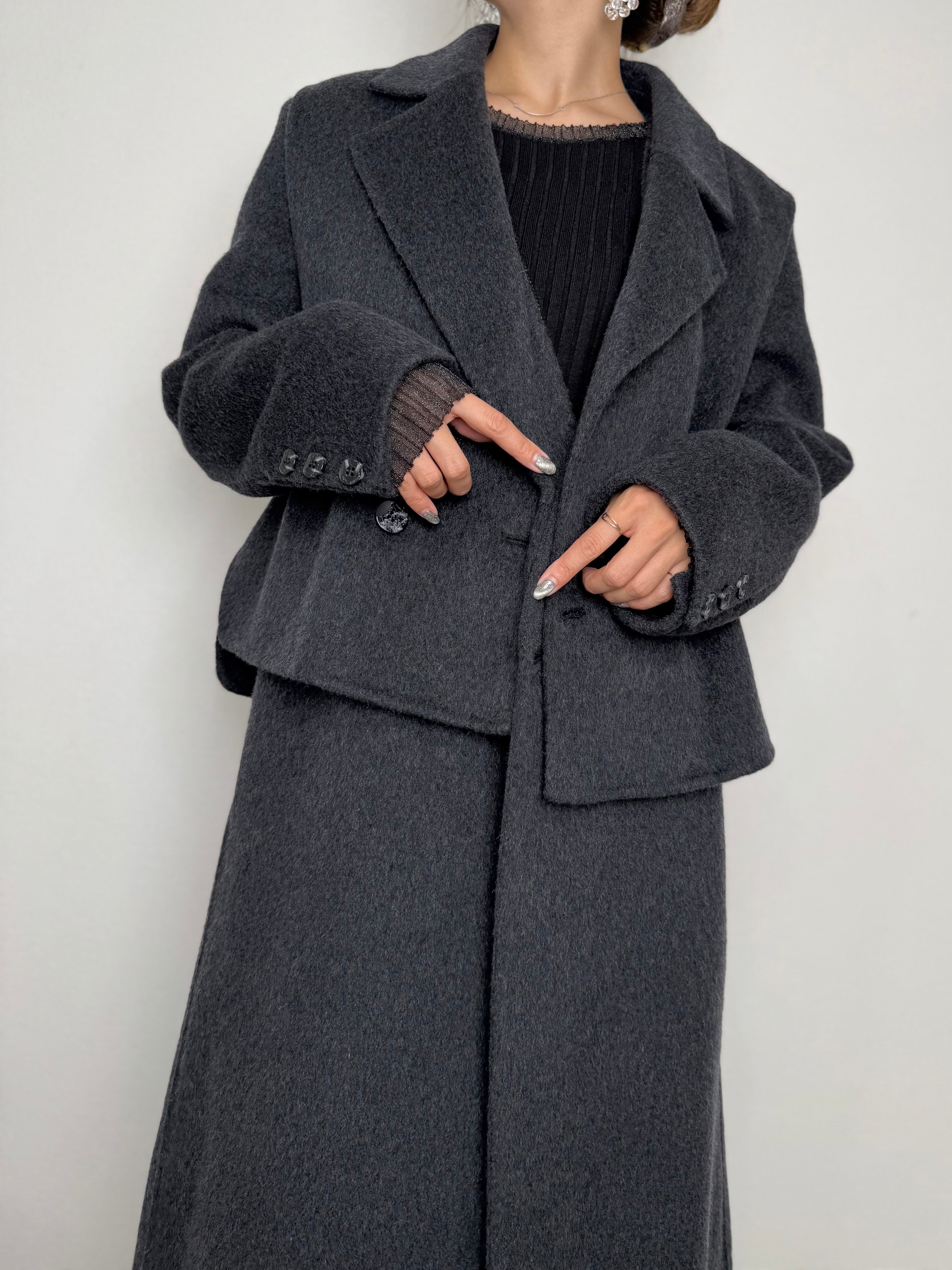 VEST DOCKING WOOL COAT