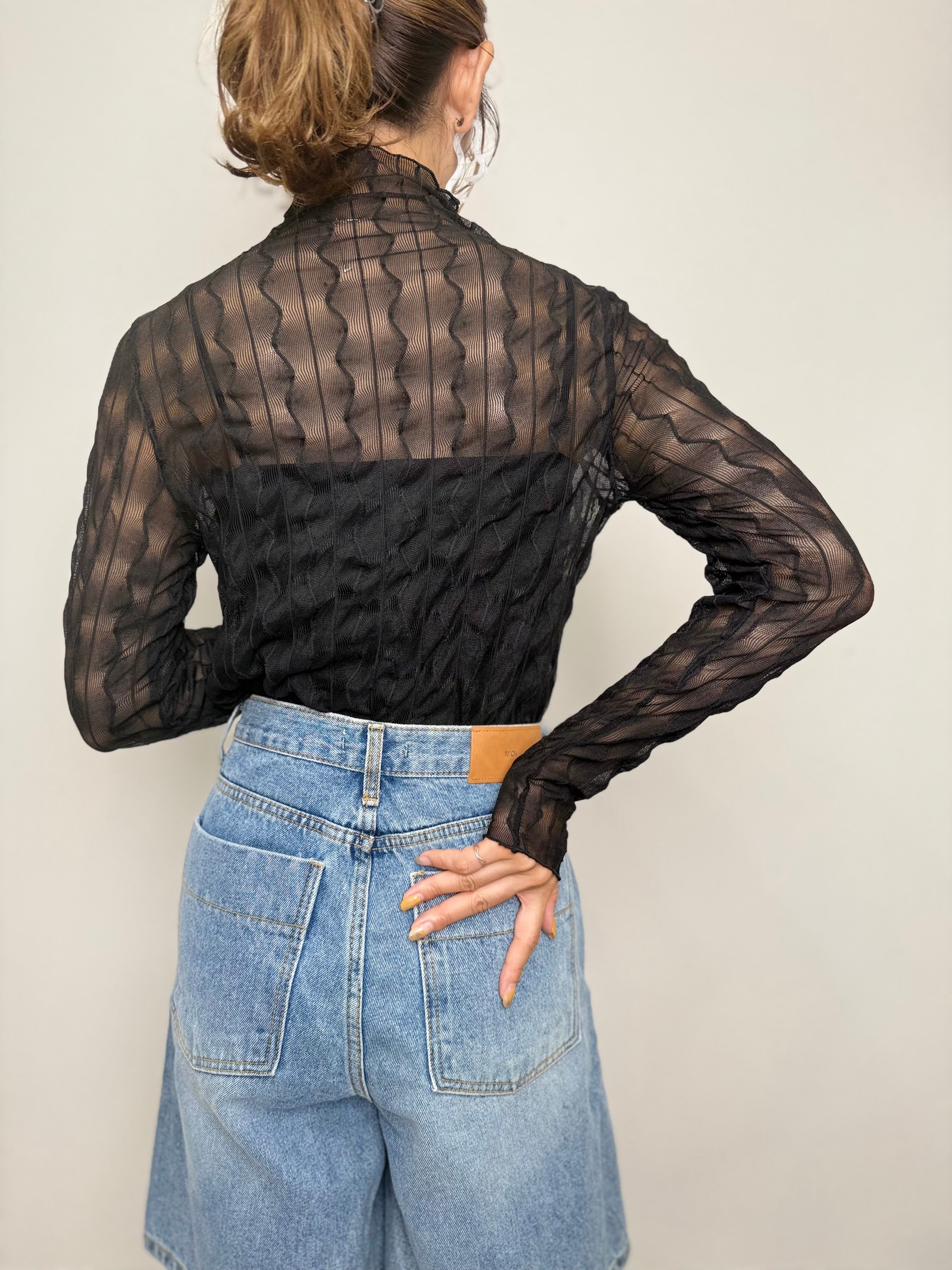 WAVE SHEER TOP