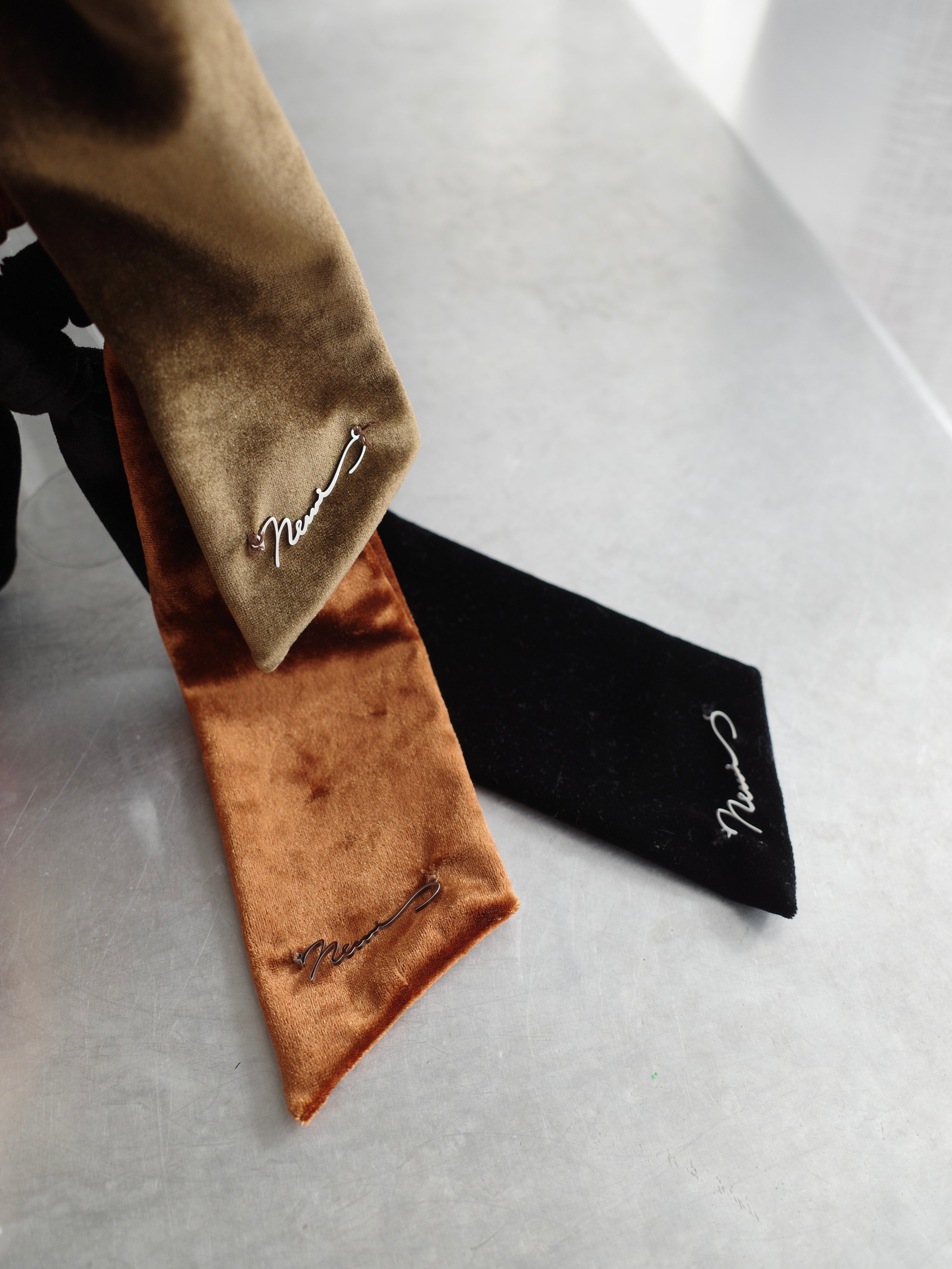 VELOUR HAIR ACCESSORY SET