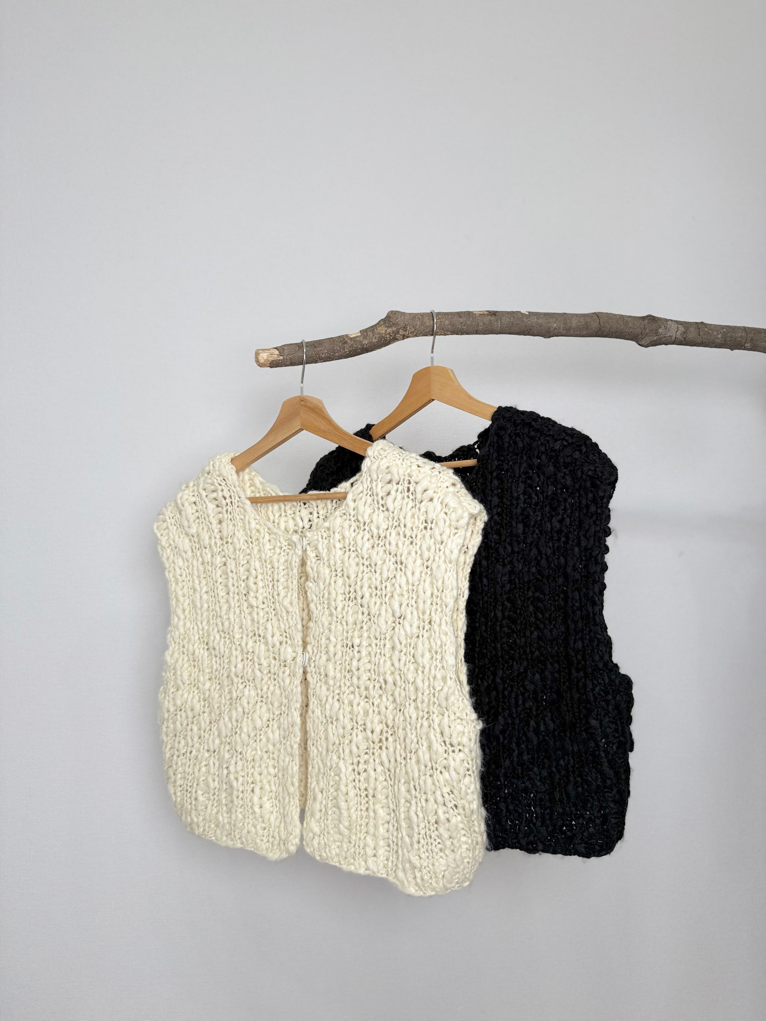 HAND KNIT VEST
