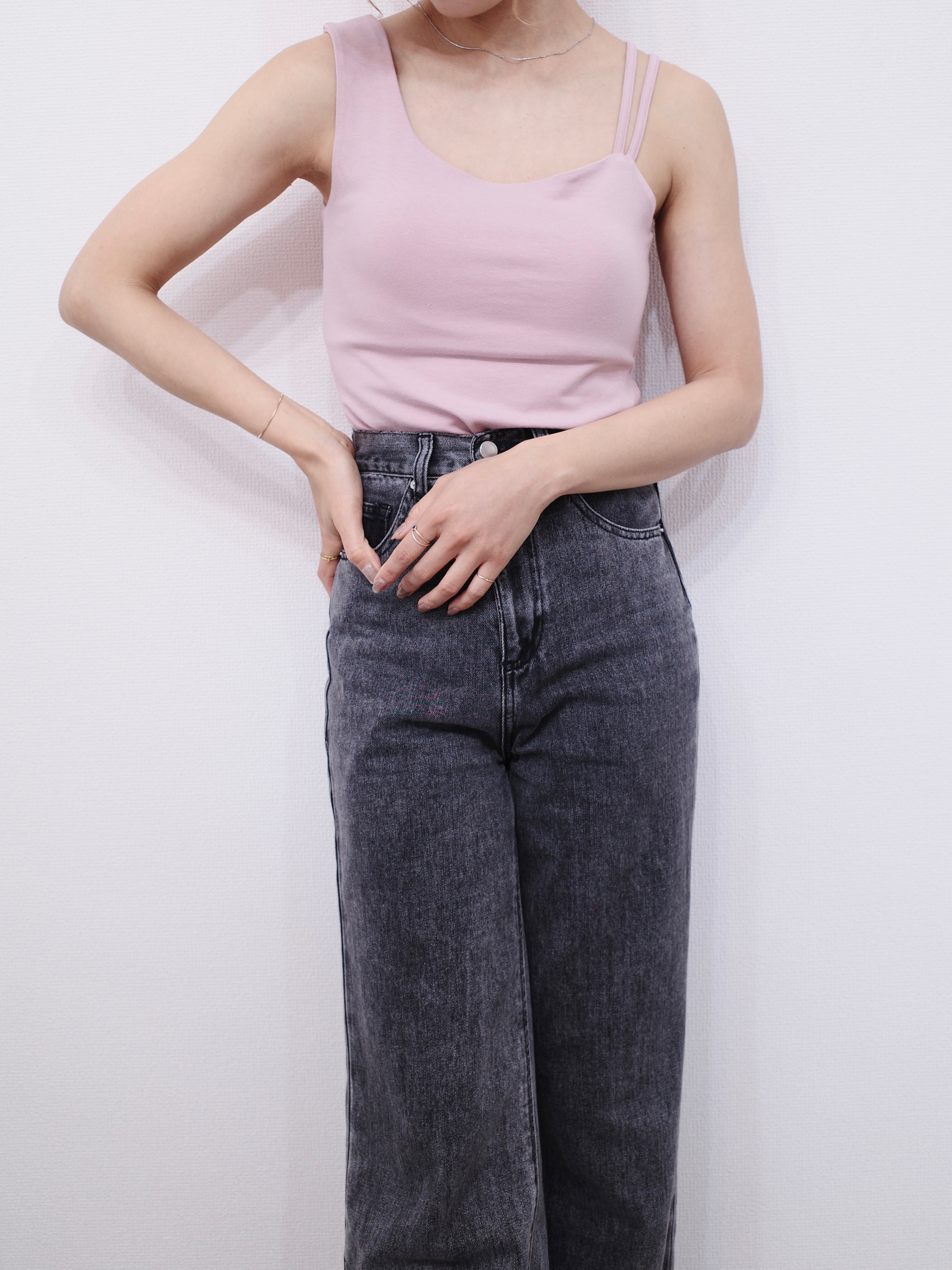 SOFT FIT ASYMMETRY BRA TOP