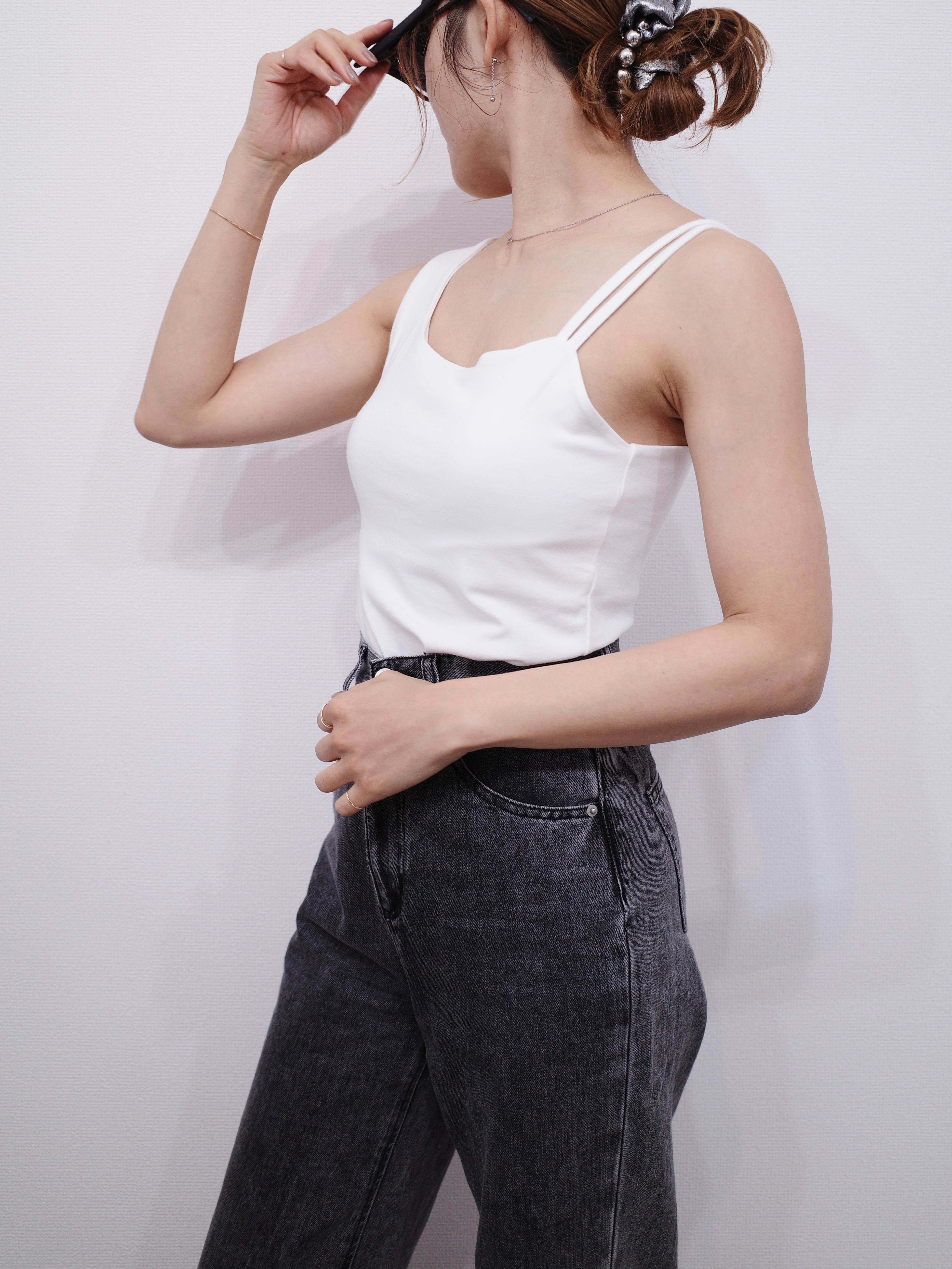 SOFT FIT ASYMMETRY BRA TOP