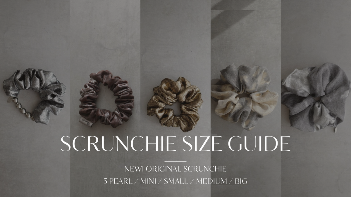 SCRUNCHIE SIZE GUIDE
