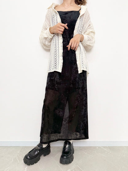 シアーベロアワンピース【10/3 20:00〜再販START 】