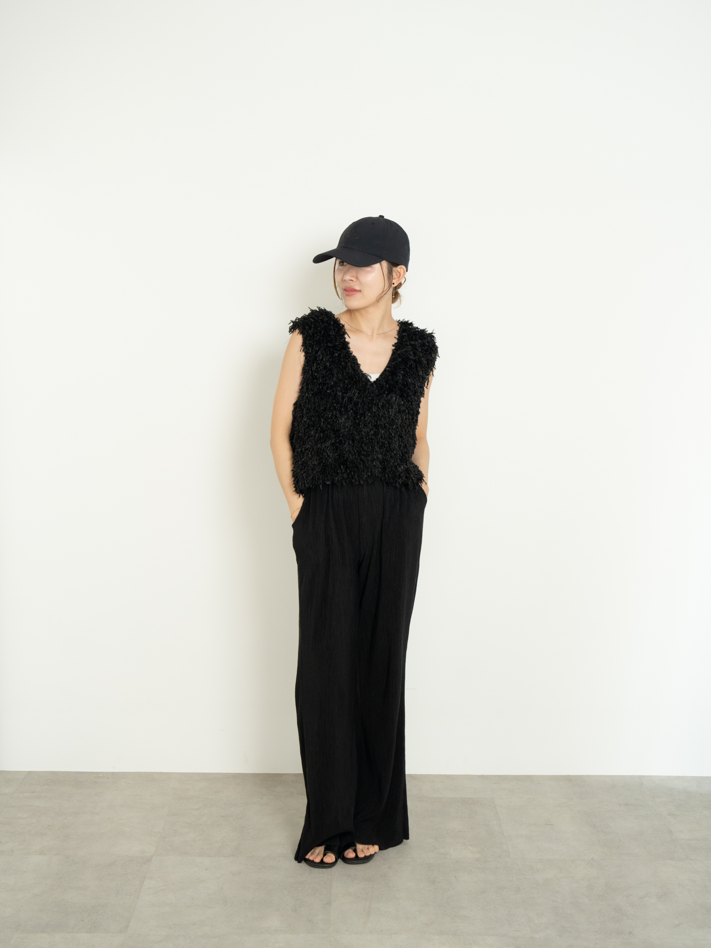 2WAY FRINGE VEST