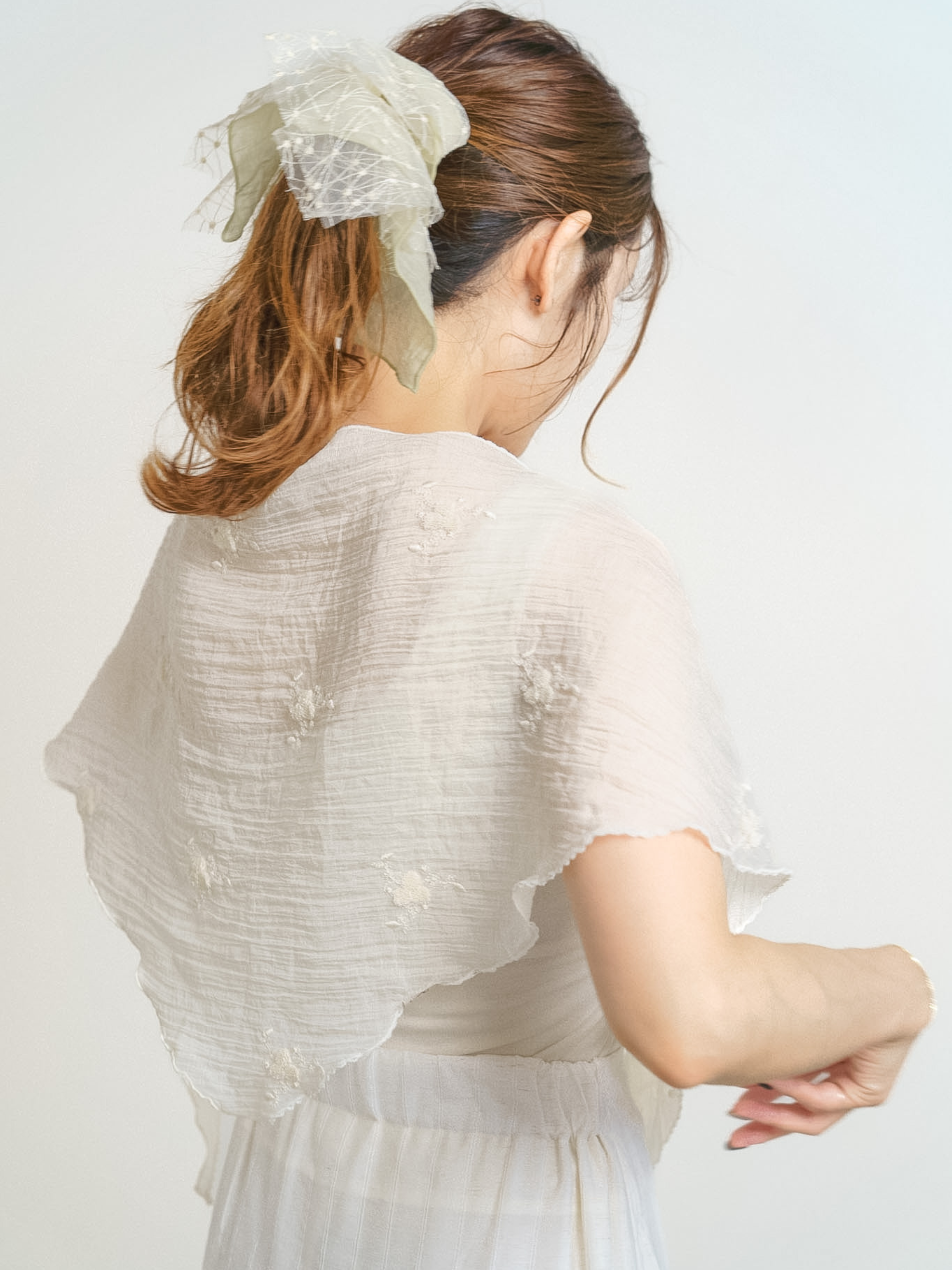 HAND EMBROIDERED SCARF