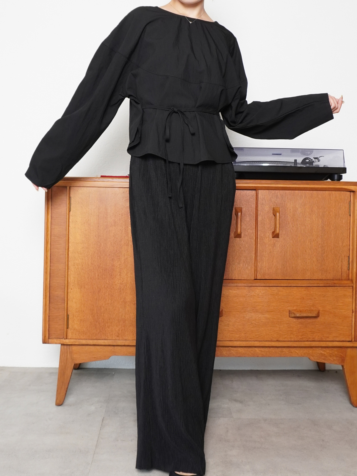 2WAY RIBBON BLOUSE【9/25(金)〜 販売】