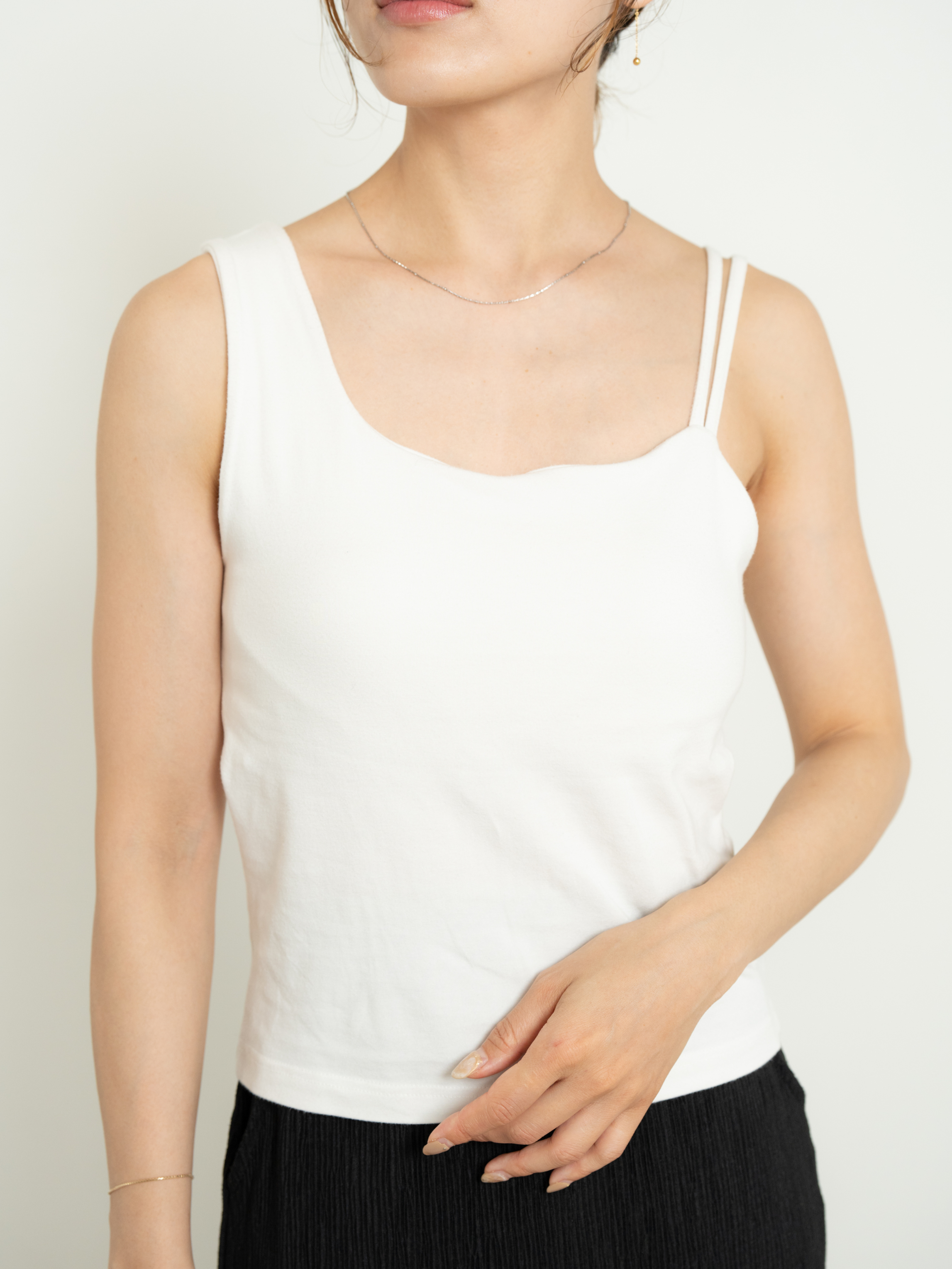 SOFT FIT ASYMMETRY BRA TOP