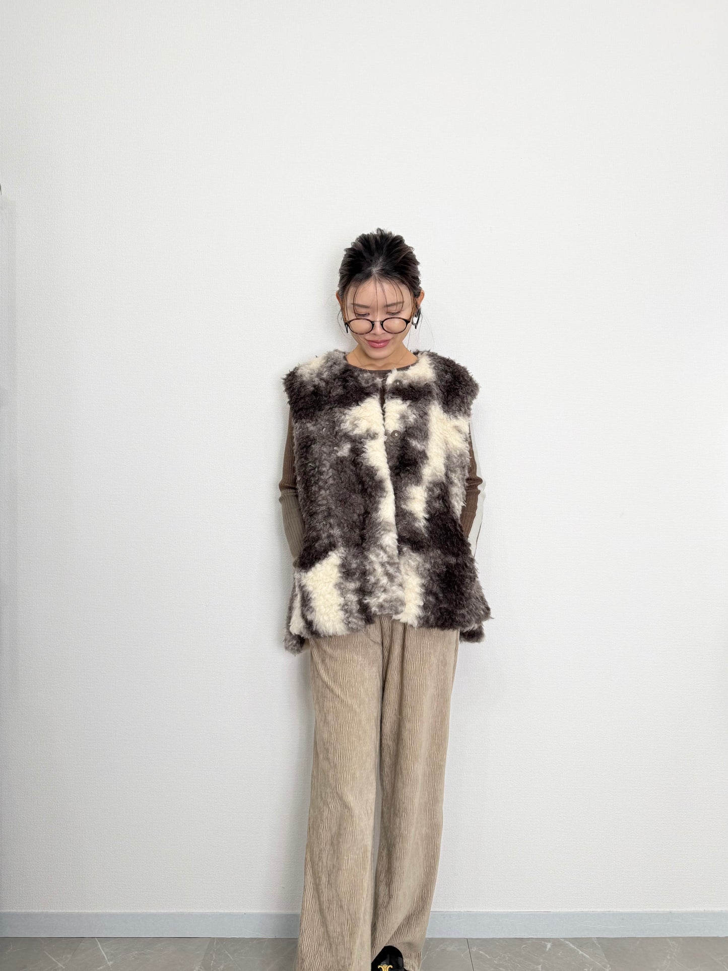 MIRAGE ART FUR VEST
