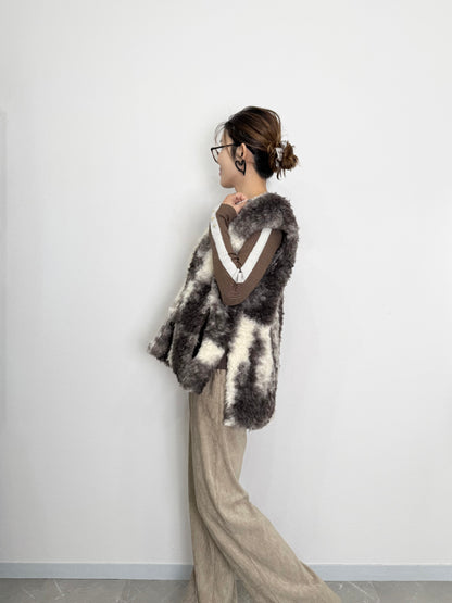 MIRAGE ART FUR VEST