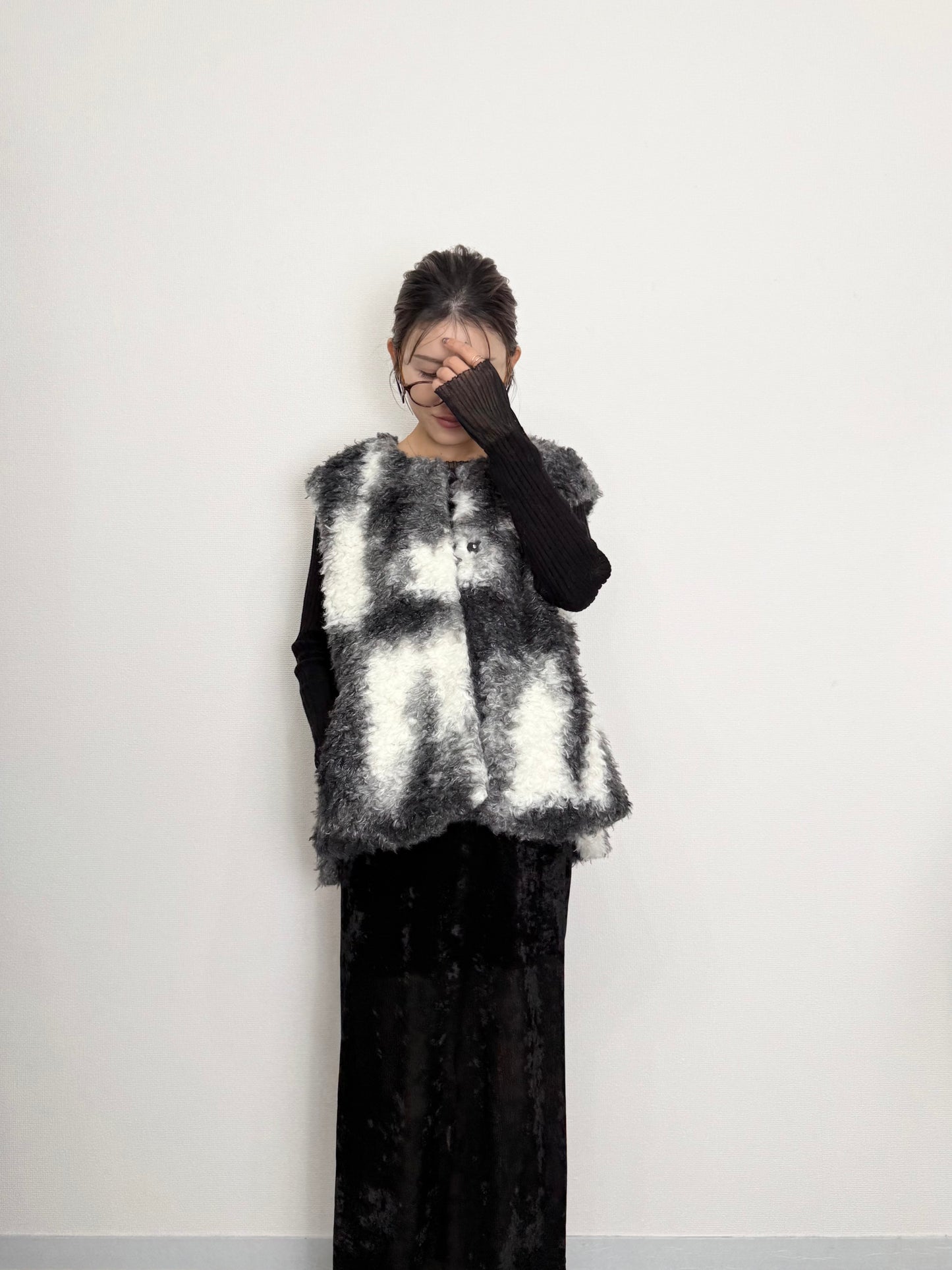 MIRAGE ART FUR VEST