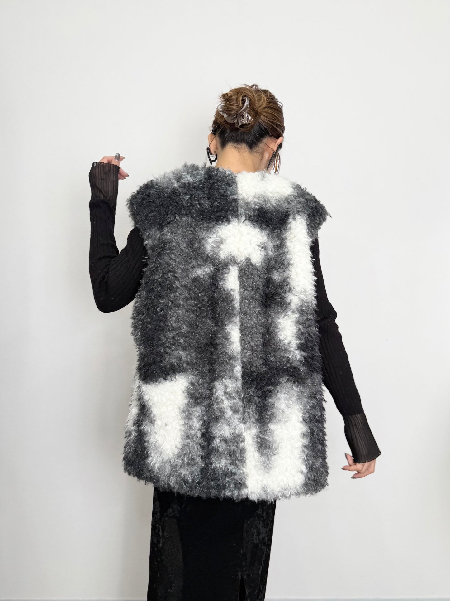MIRAGE ART FUR VEST