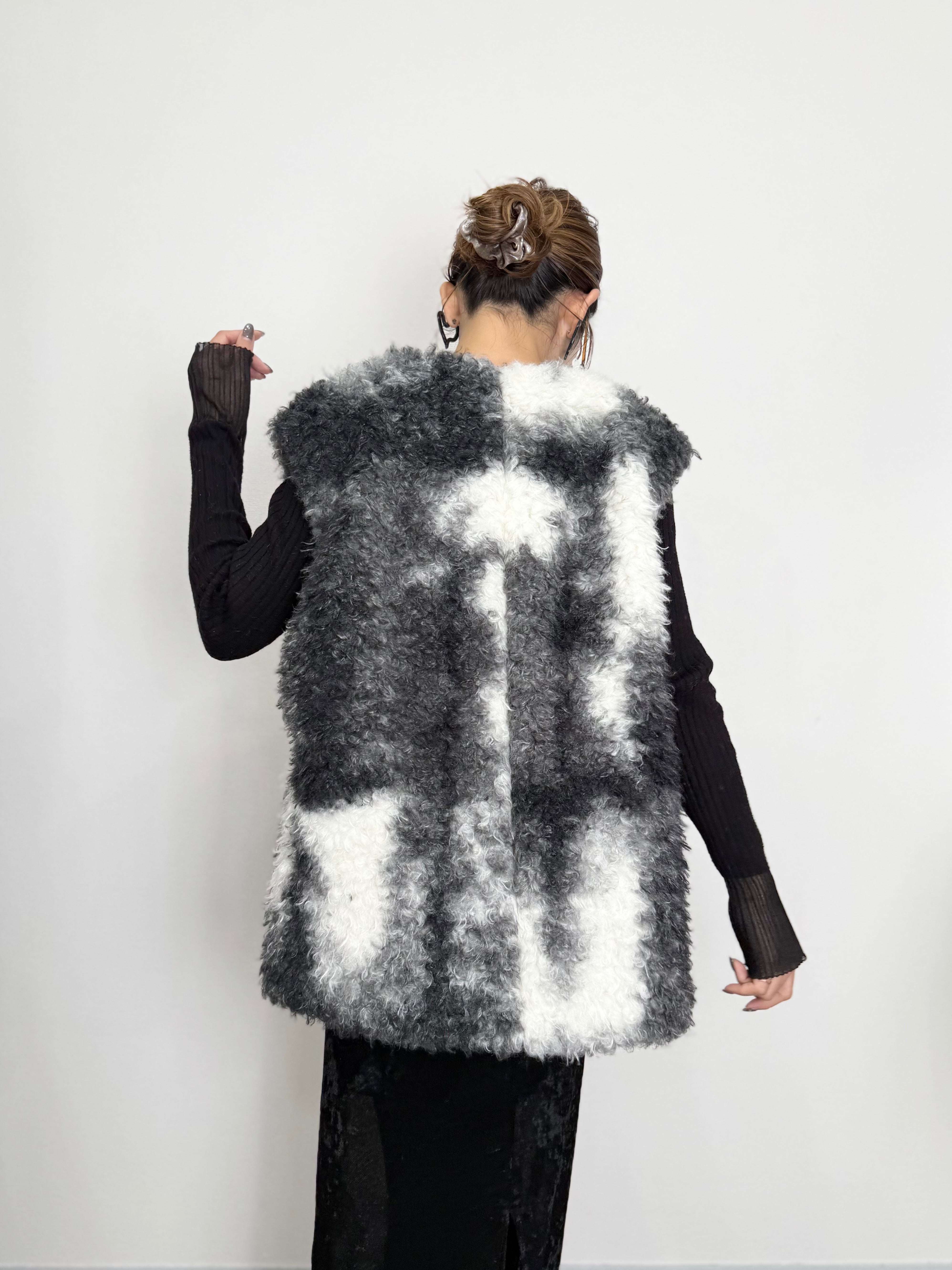 MIRAGE ART FUR VEST
