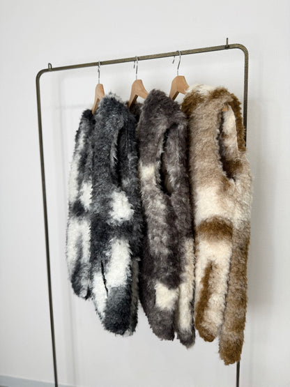 MIRAGE ART FUR VEST
