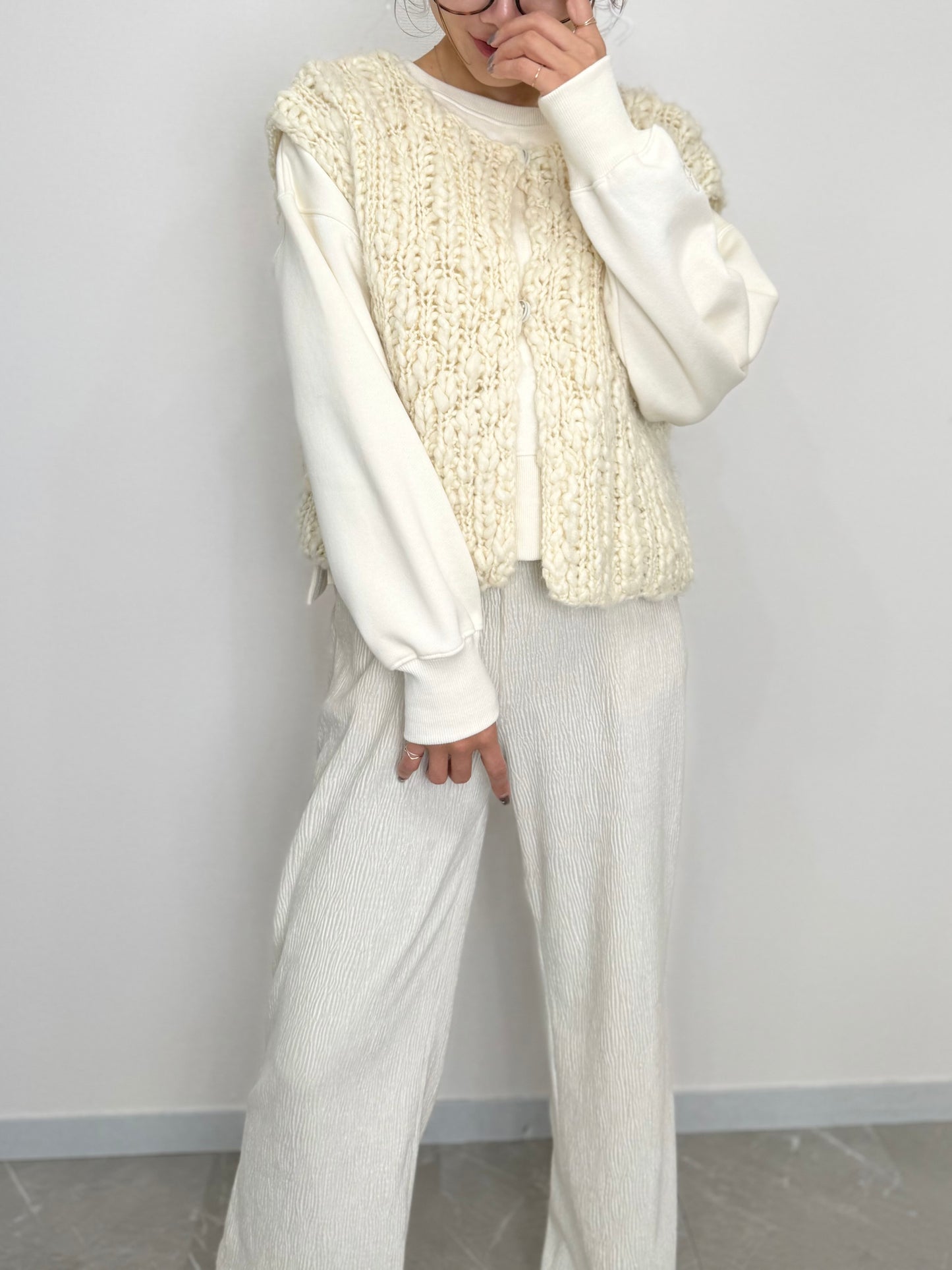 NEWI SILKY CURVE SWEAT