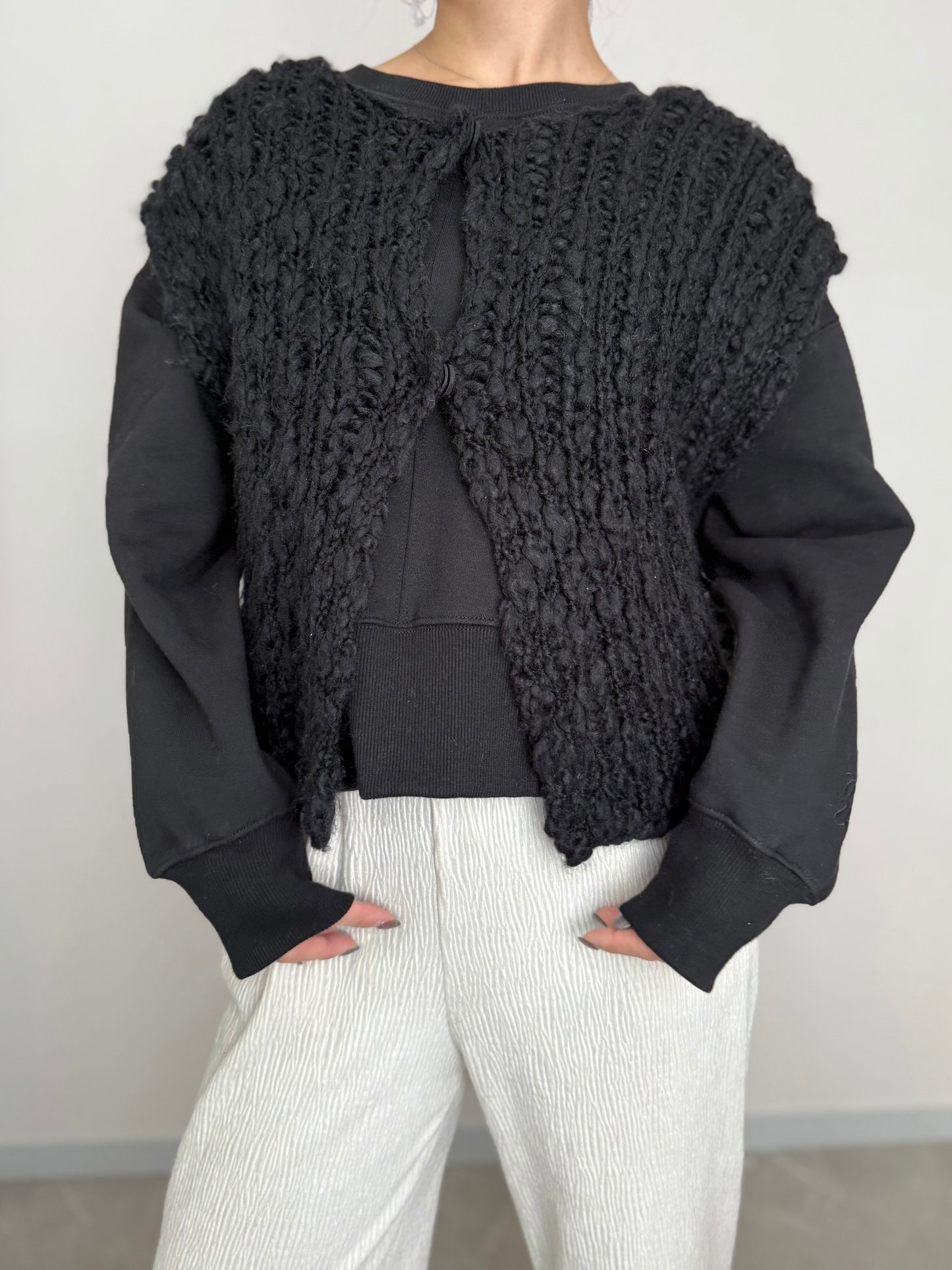 NEWI SILKY CURVE SWEAT