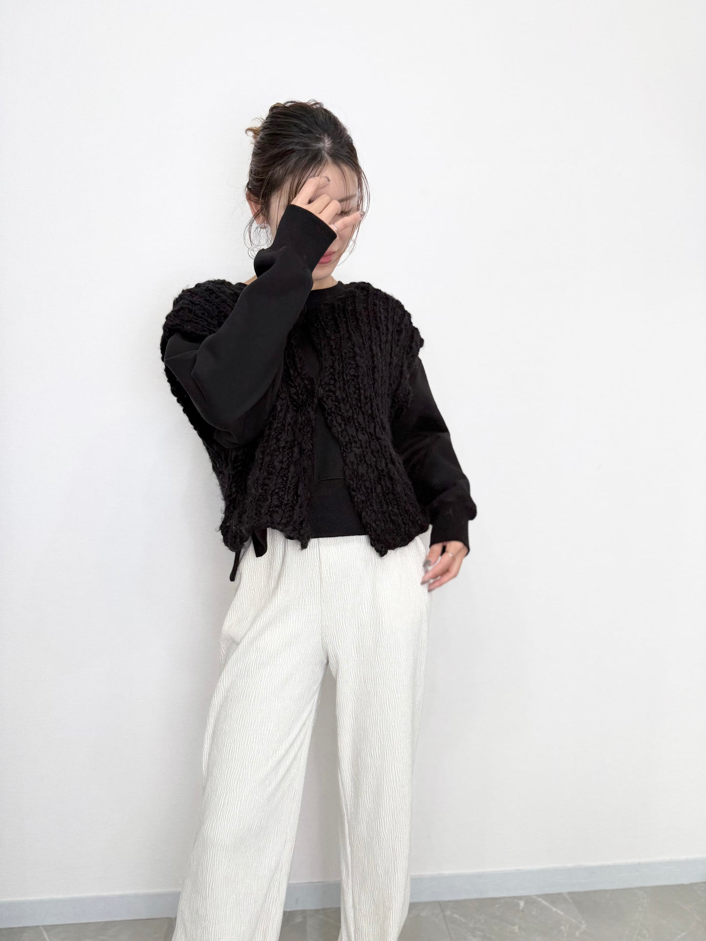 NEWI SILKY CURVE SWEAT