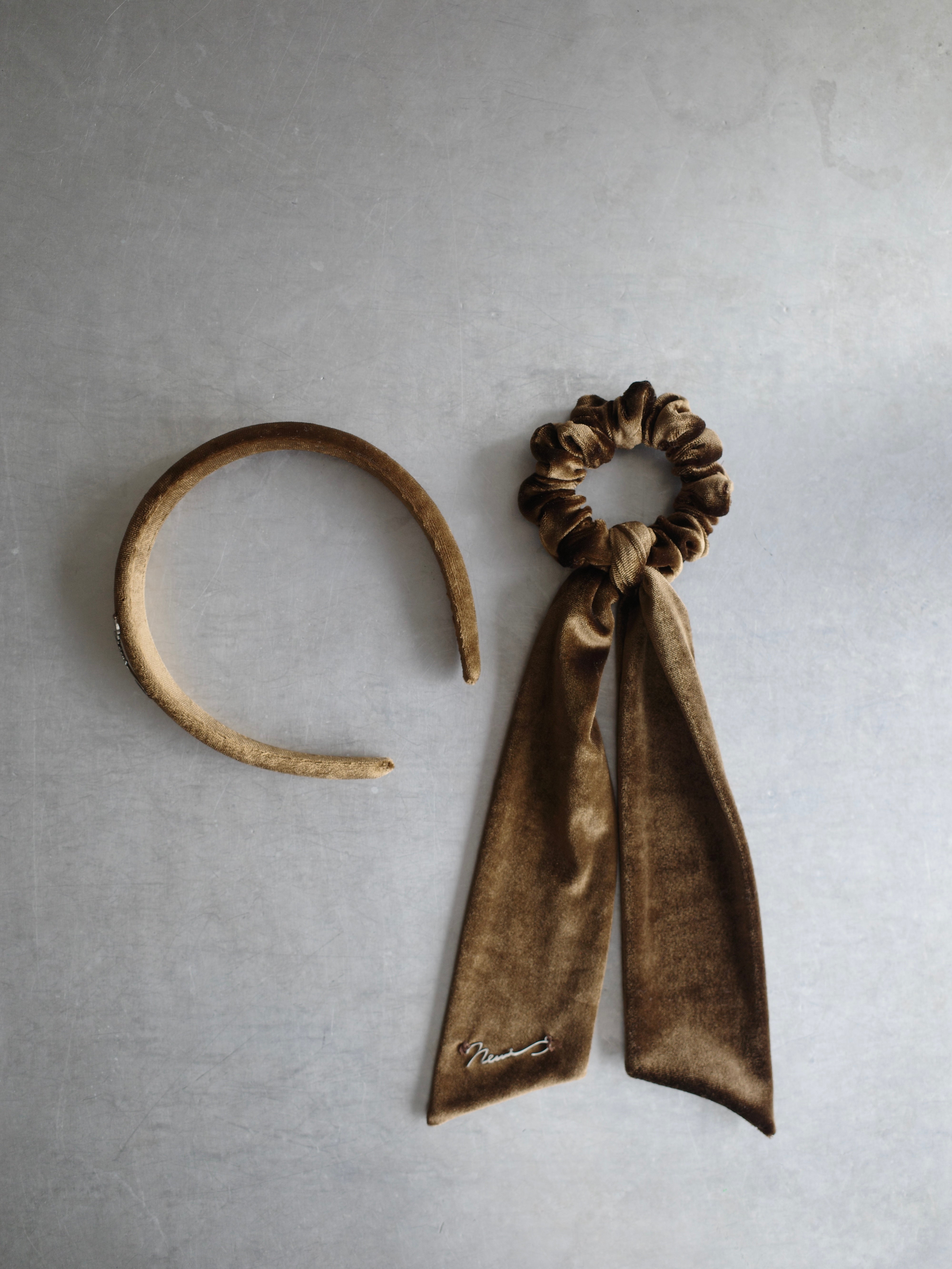 VELOUR HAIR ACCESSORY SET