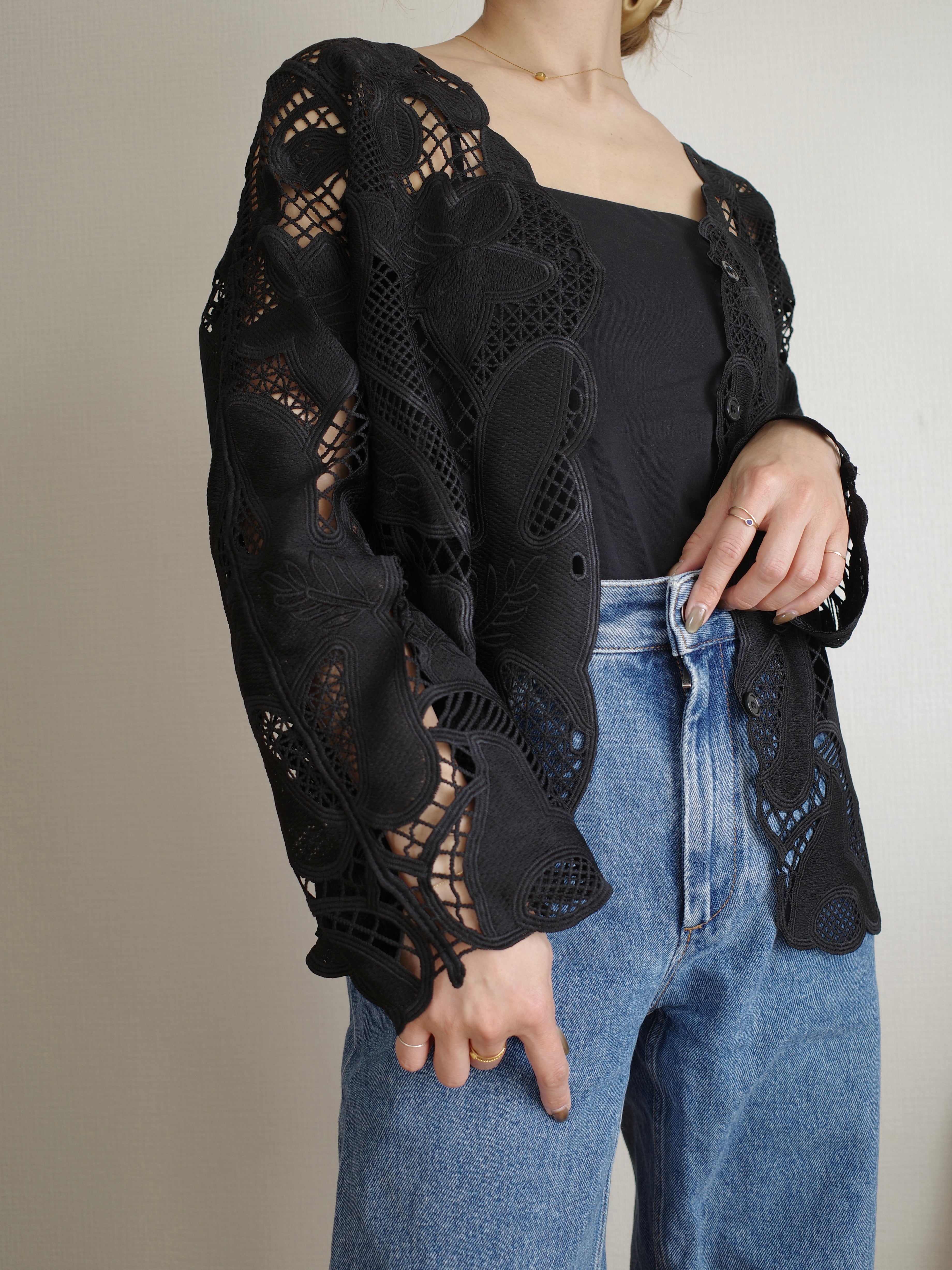 BLOOM LACE CARDIGAN