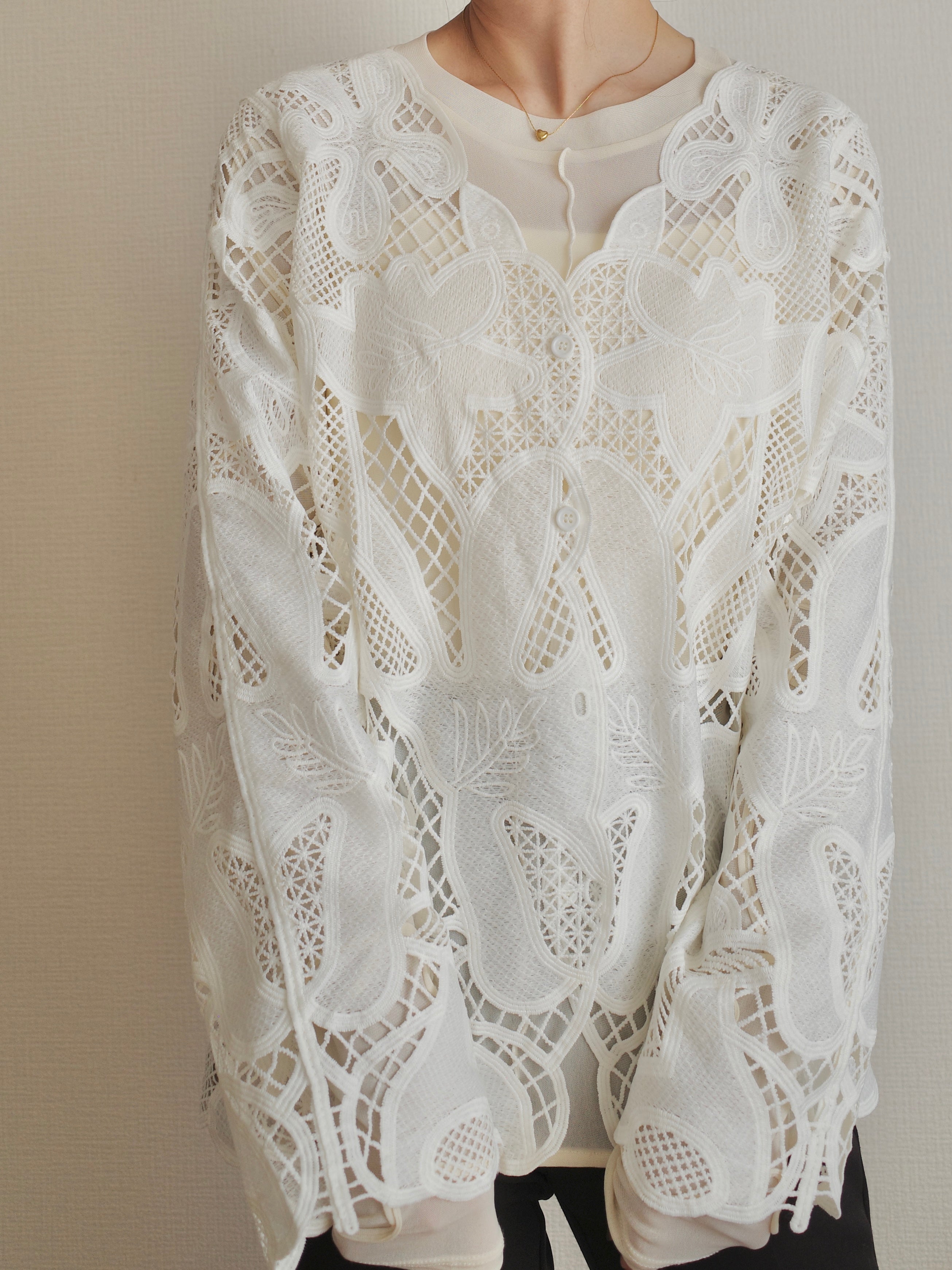 BLOOM LACE CARDIGAN