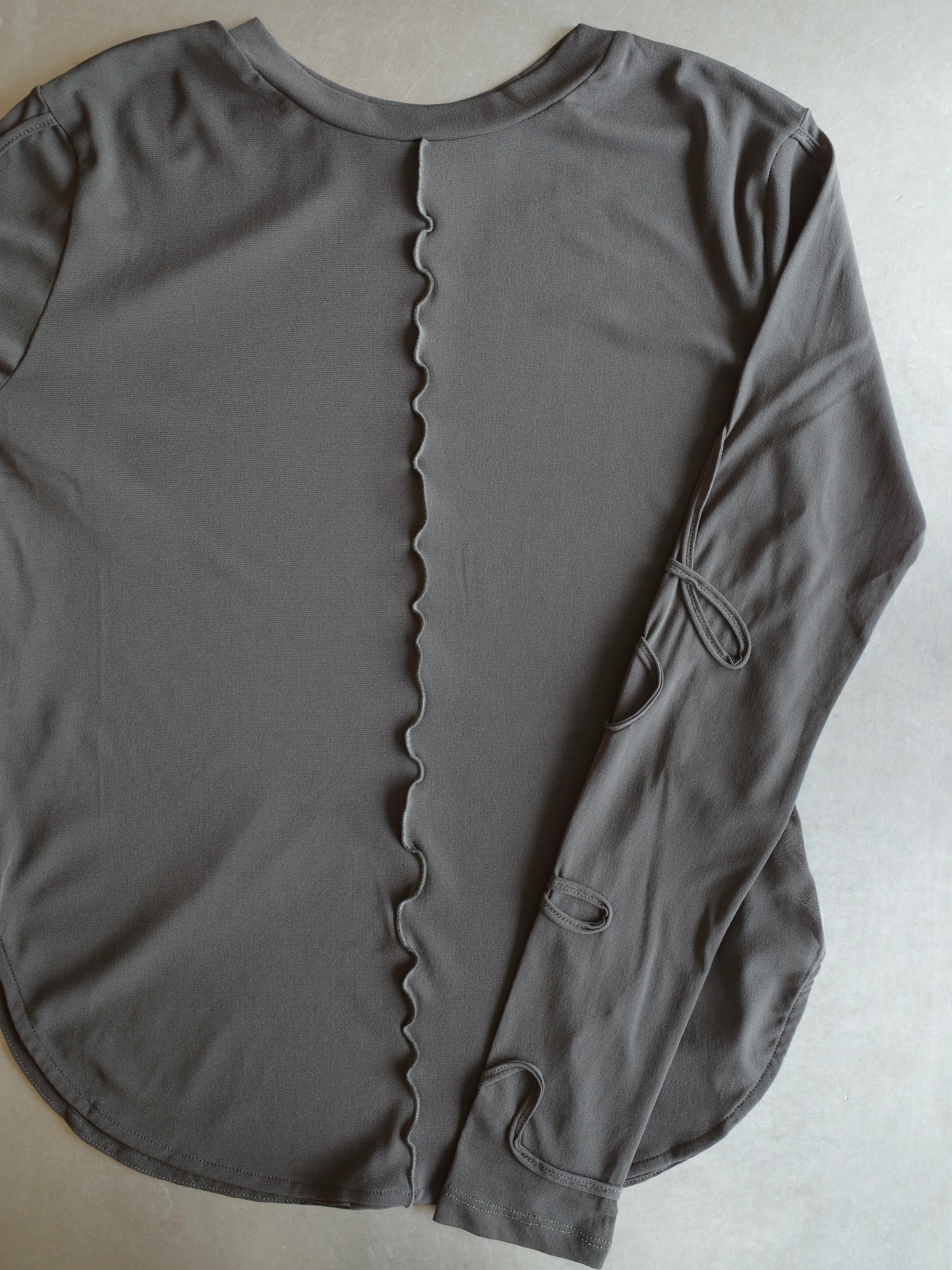 2WAY SHEER STITCH TOPS