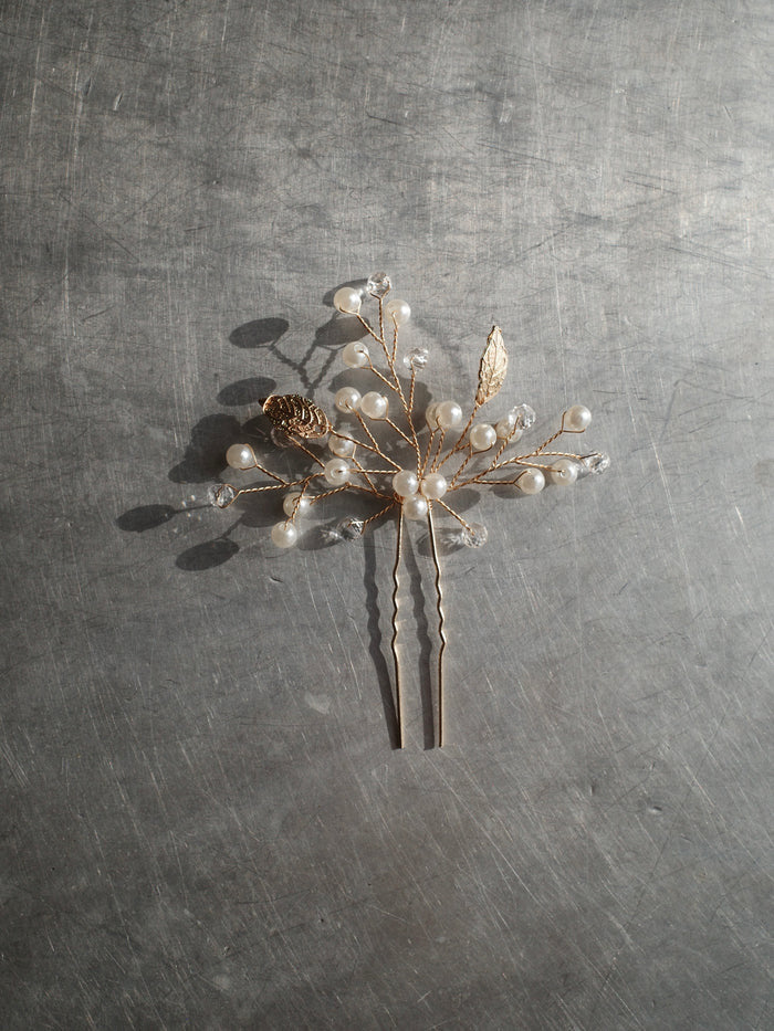 NEWI CEREMONY HAIR SET - Leaf