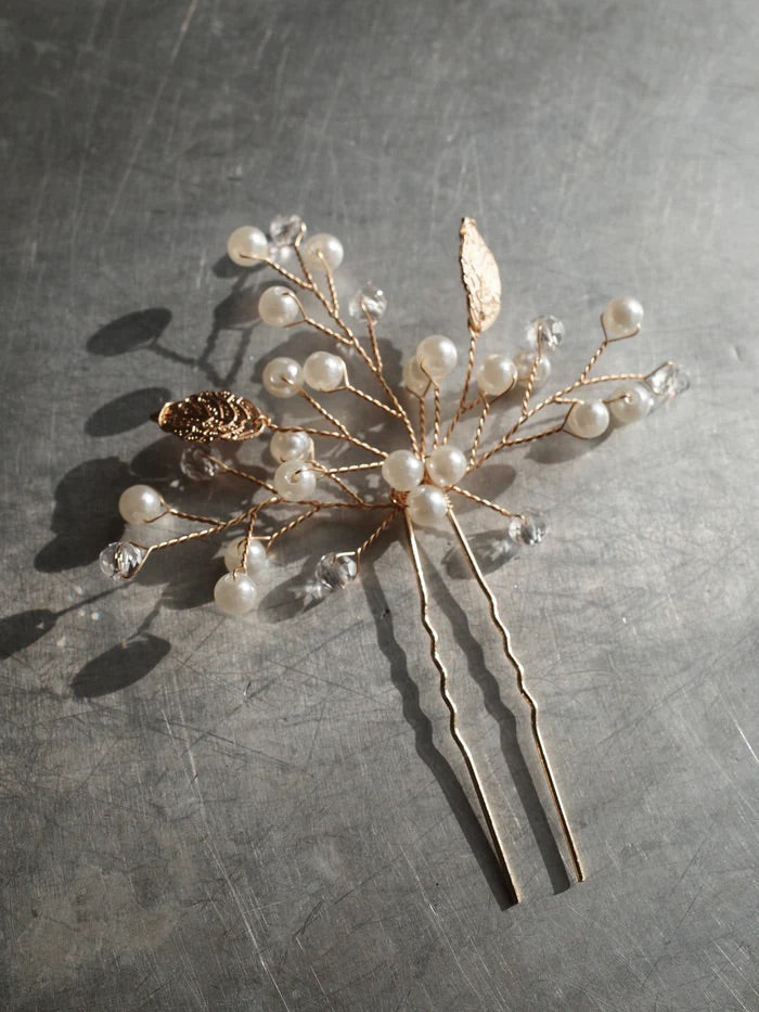 NEWI CEREMONY HAIR SET - Leaf
