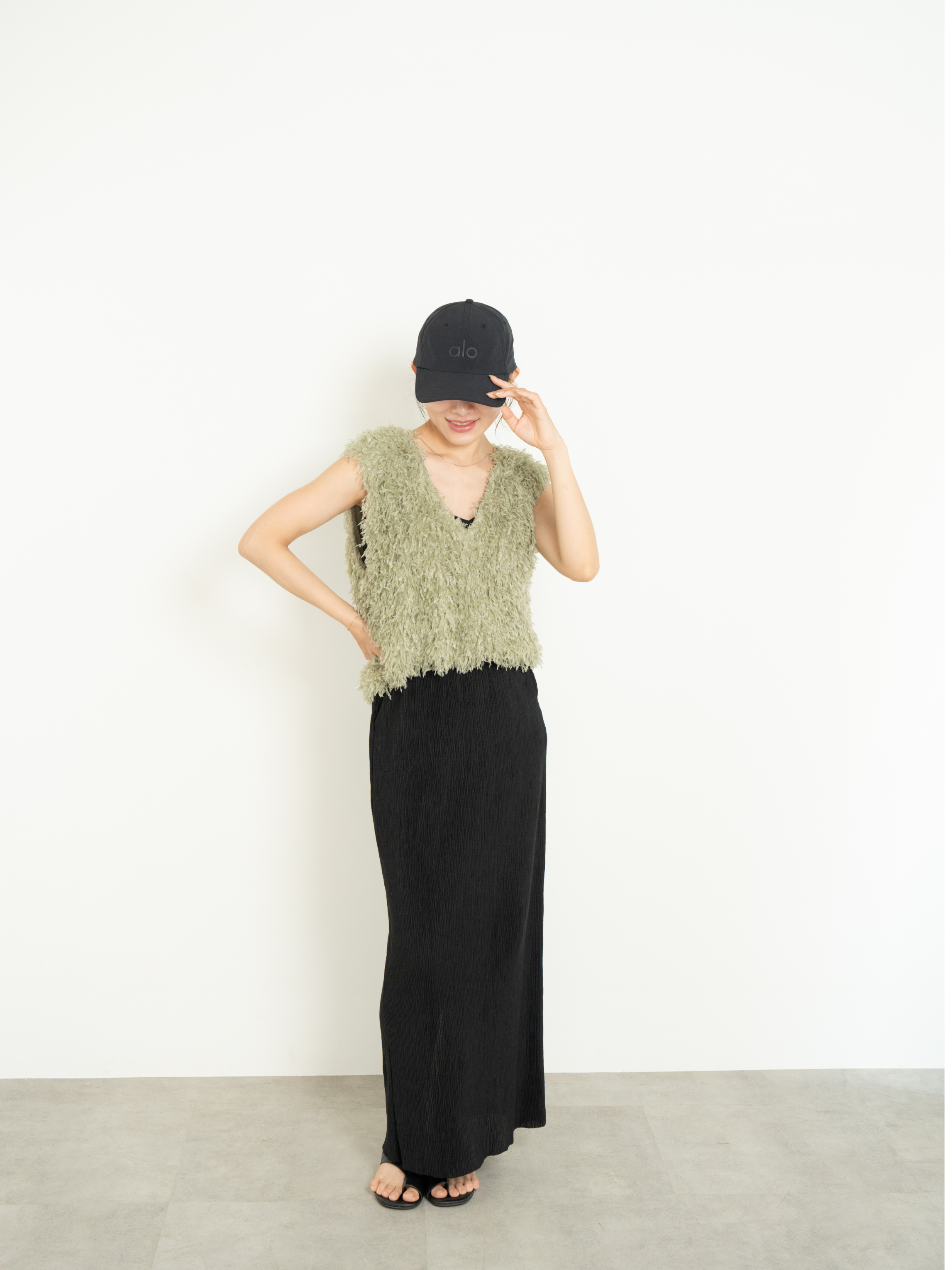 2WAY FRINGE VEST